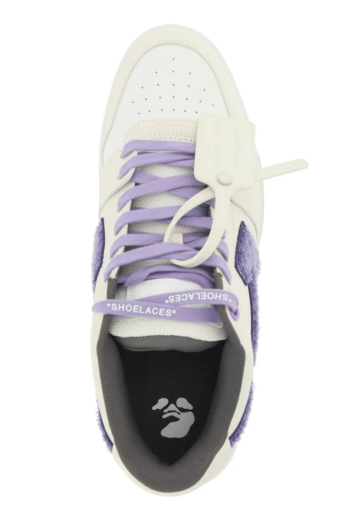 Off-White o2stin10423 Sneakers in Beige & Purple Size US 9 / EU 42 - 3 Thumbnail