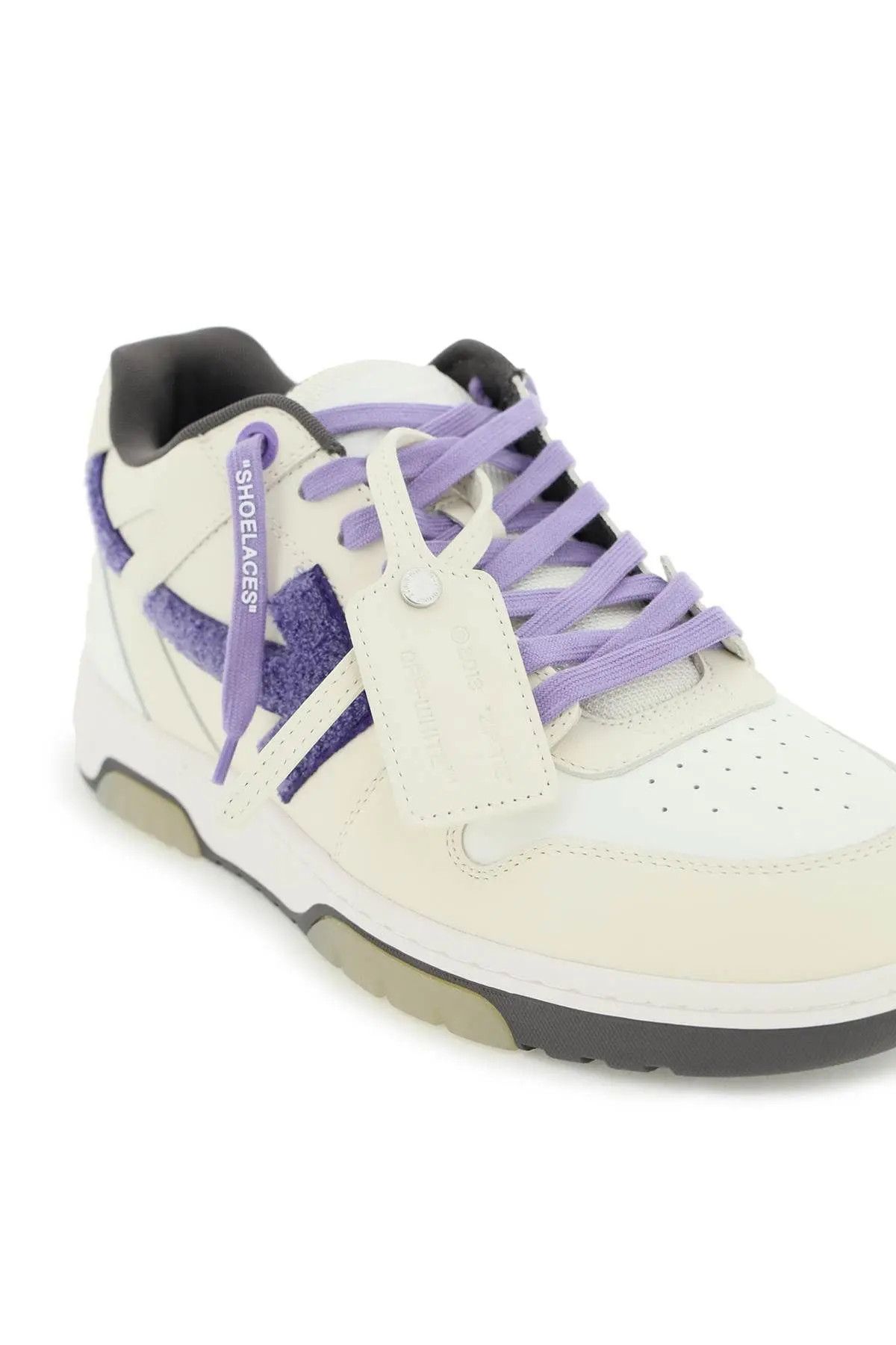 Off-White o2stin10423 Sneakers in Beige & Purple Size US 9 / EU 42 - 4 Thumbnail