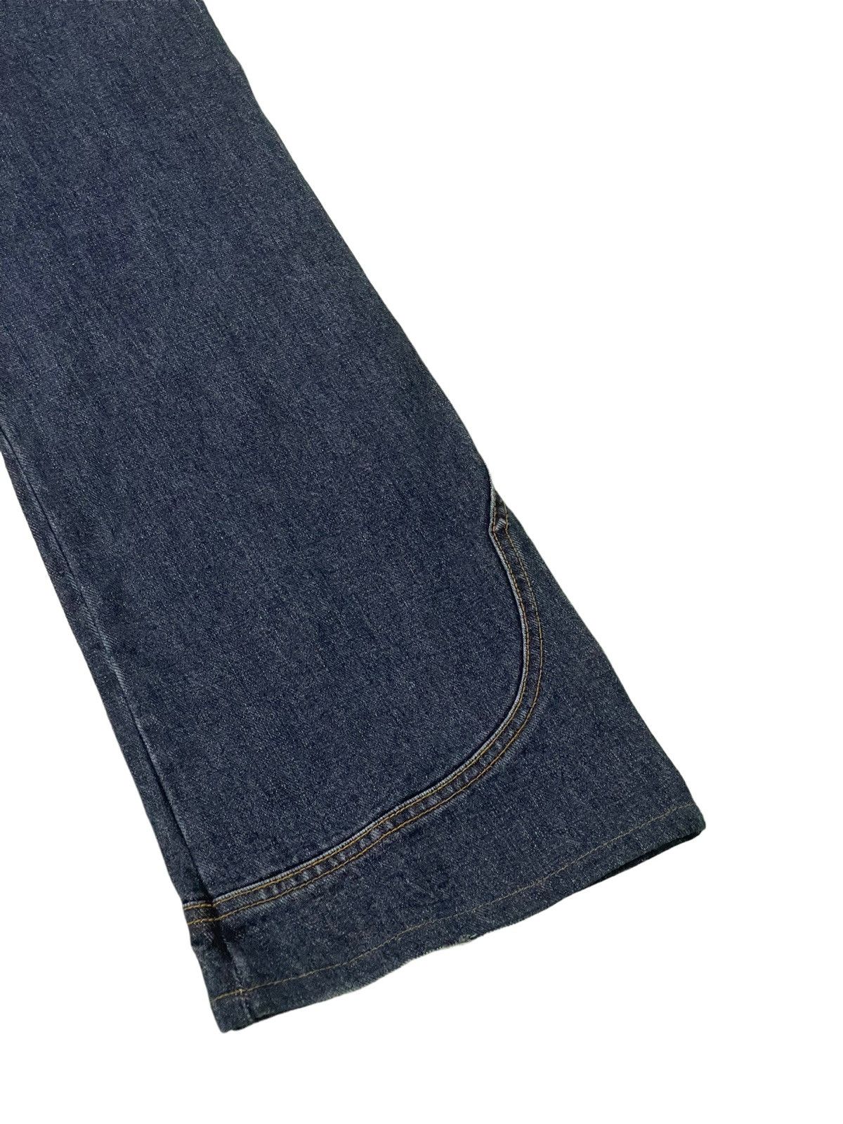 Japanese Brand Flare Jeans Custom Culture Gothic Leather Art Boot Cut 5🟦1 Size US 31 - 16 Thumbnail
