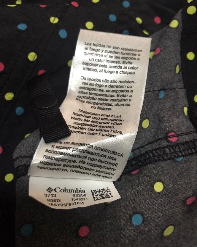 Columbia Columbia polkadot outdoor jacket Size US M / EU 48-50 / 2 - 4 Thumbnail