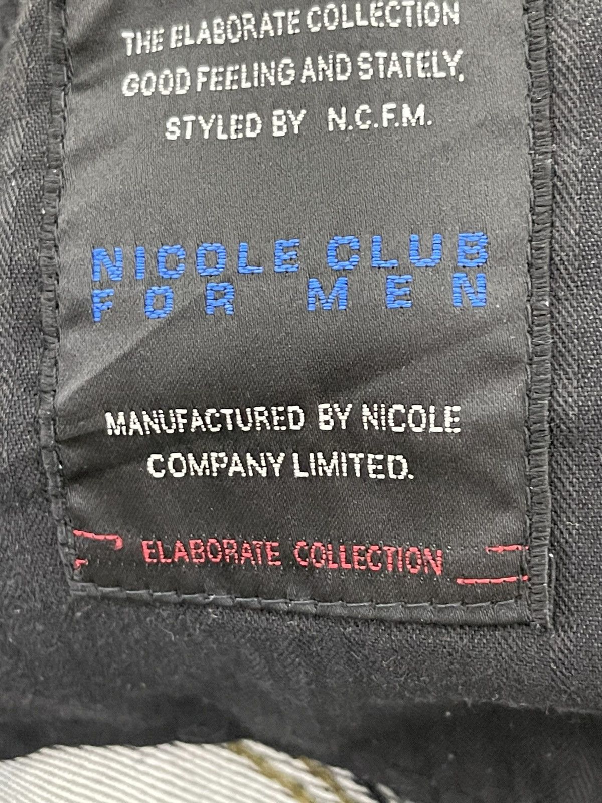 Japanese Brand Flare Jeans Nicole Club Distress Denim Acid Wash Stretch 5🟦 Size US 35 - 21 Thumbnail