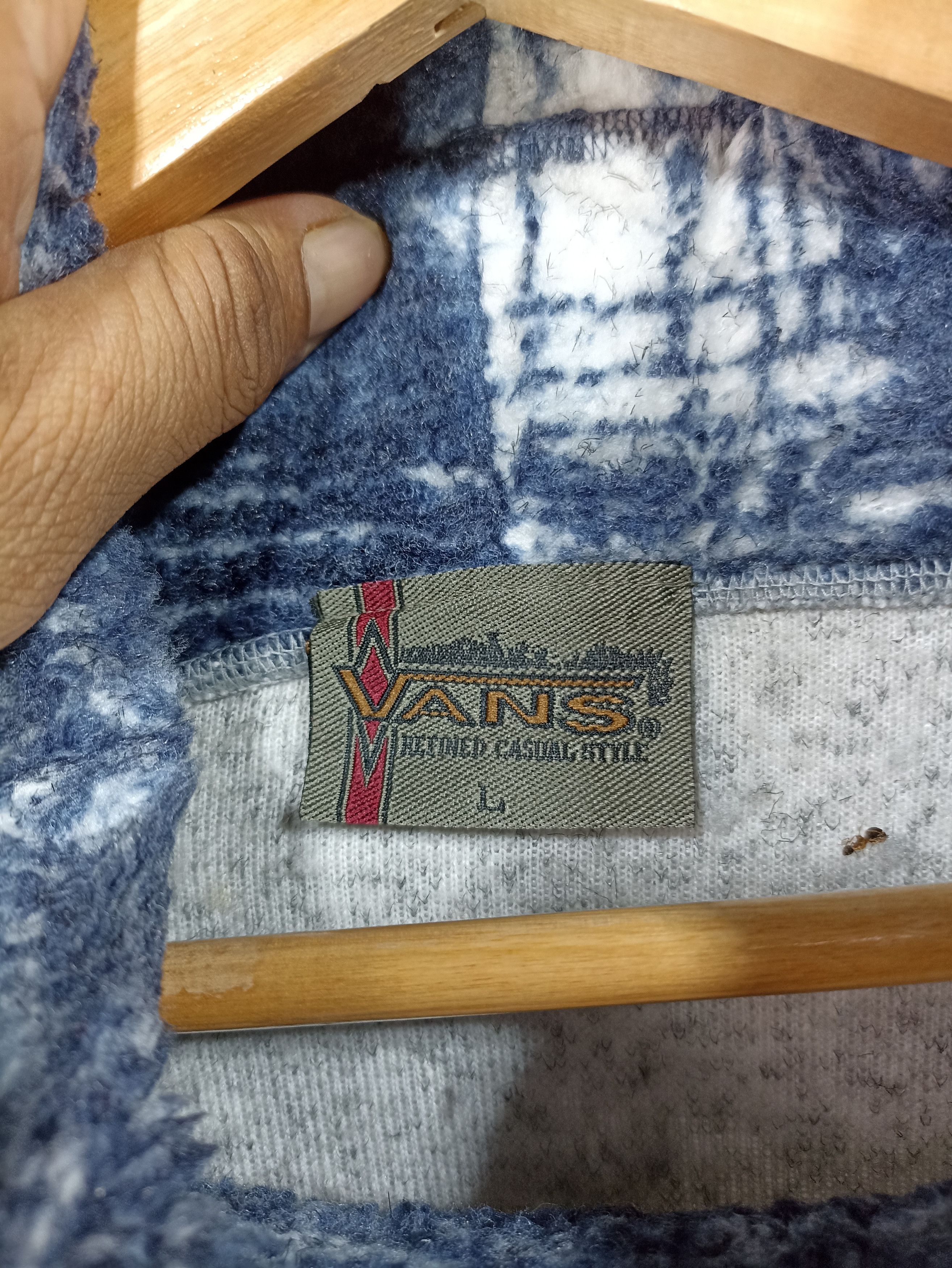 Vans × Vintage Vintage Vans Retro Sherpa Fleece Size US L / EU 52-54 / 3 - 8 Thumbnail