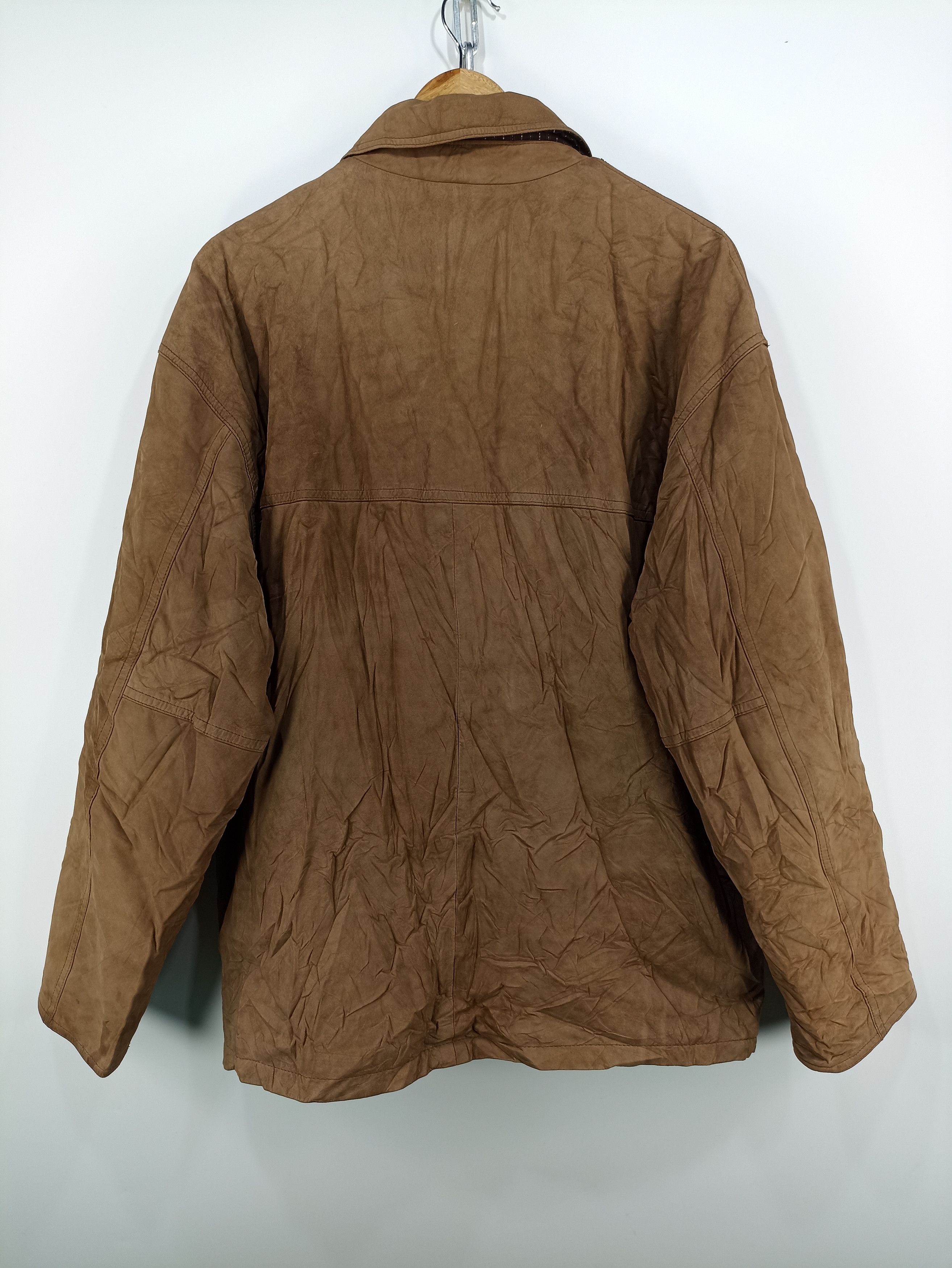 Japanese Brand × Vintage Vintage New England Real Leather Jacket Size US M / EU 48-50 / 2 - 5 Thumbnail