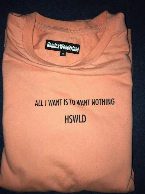 Homies Wonderland PINK HOMIES WONDERLAND ALL I WANT IS NOTHING CREW NECK Size US M / EU 48-50 / 2 - 2 Thumbnail