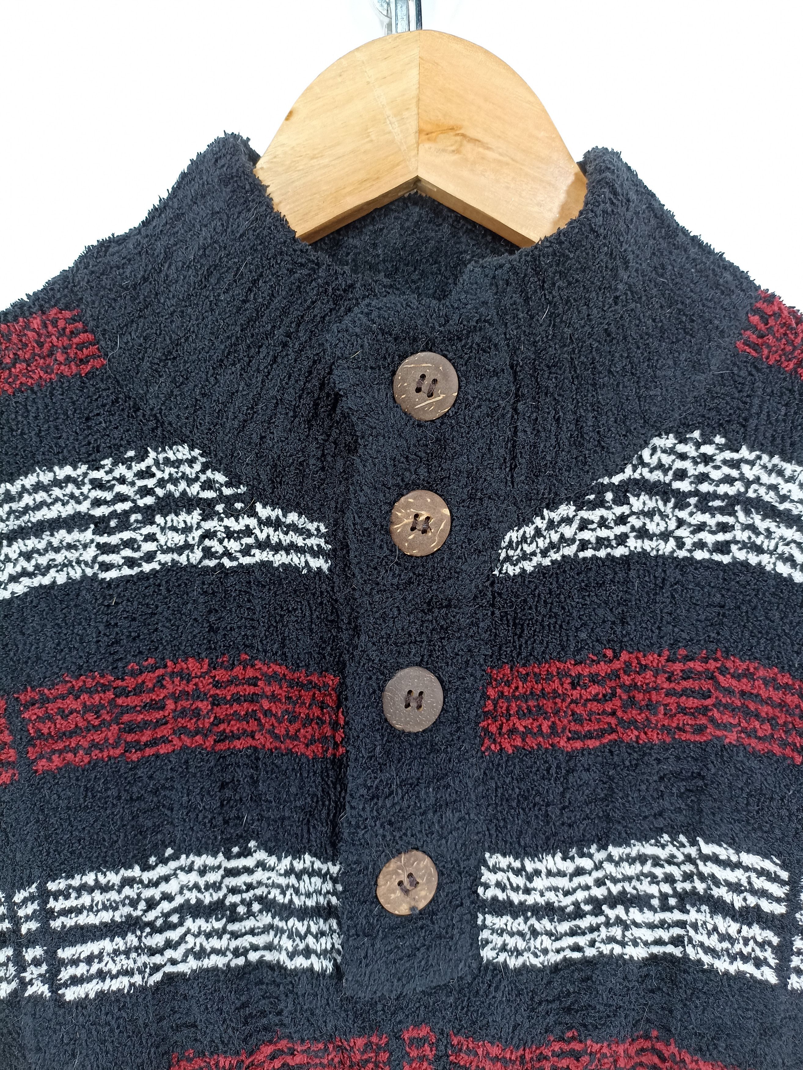 Japanese Brand × Kansai Yamamoto × Vintage Vintage Kansai Yamamoto Button Neck Size US M / EU 48-50 / 2 - 5 Thumbnail