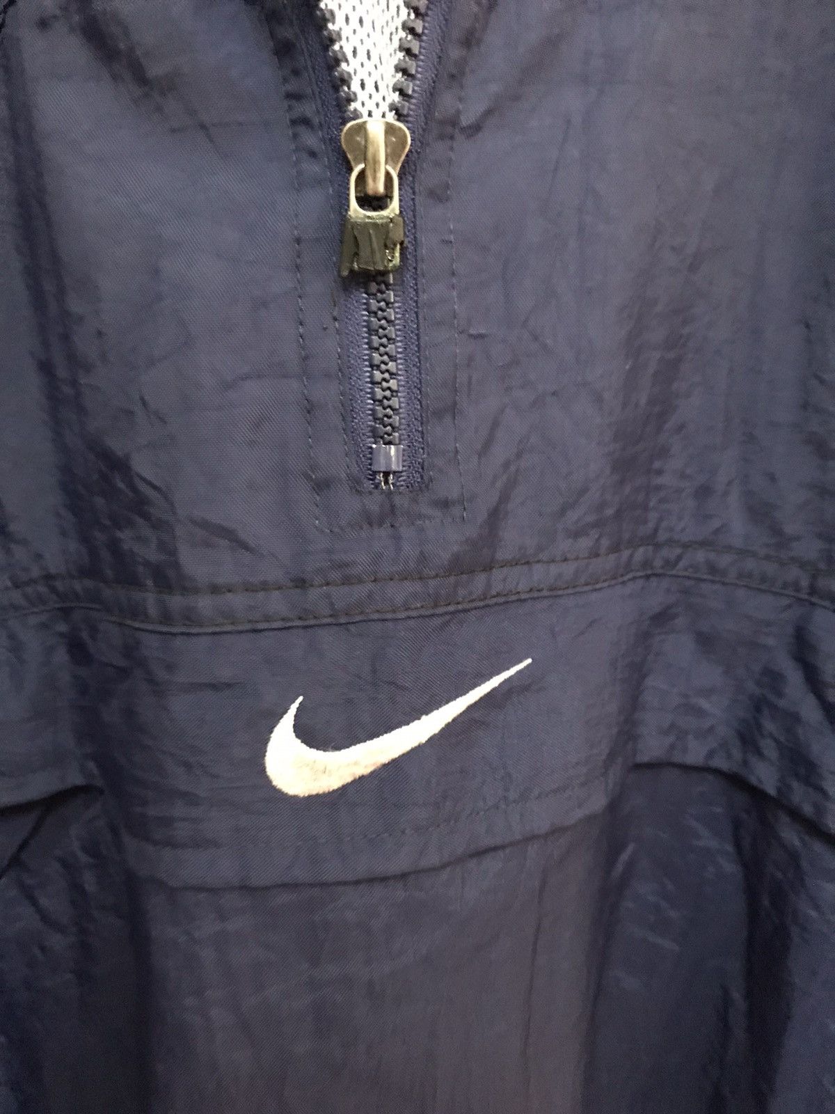Nike × Vintage Vintage Nike half zipper jacket hoodie Size US L / EU 52-54 / 3 - 4 Thumbnail