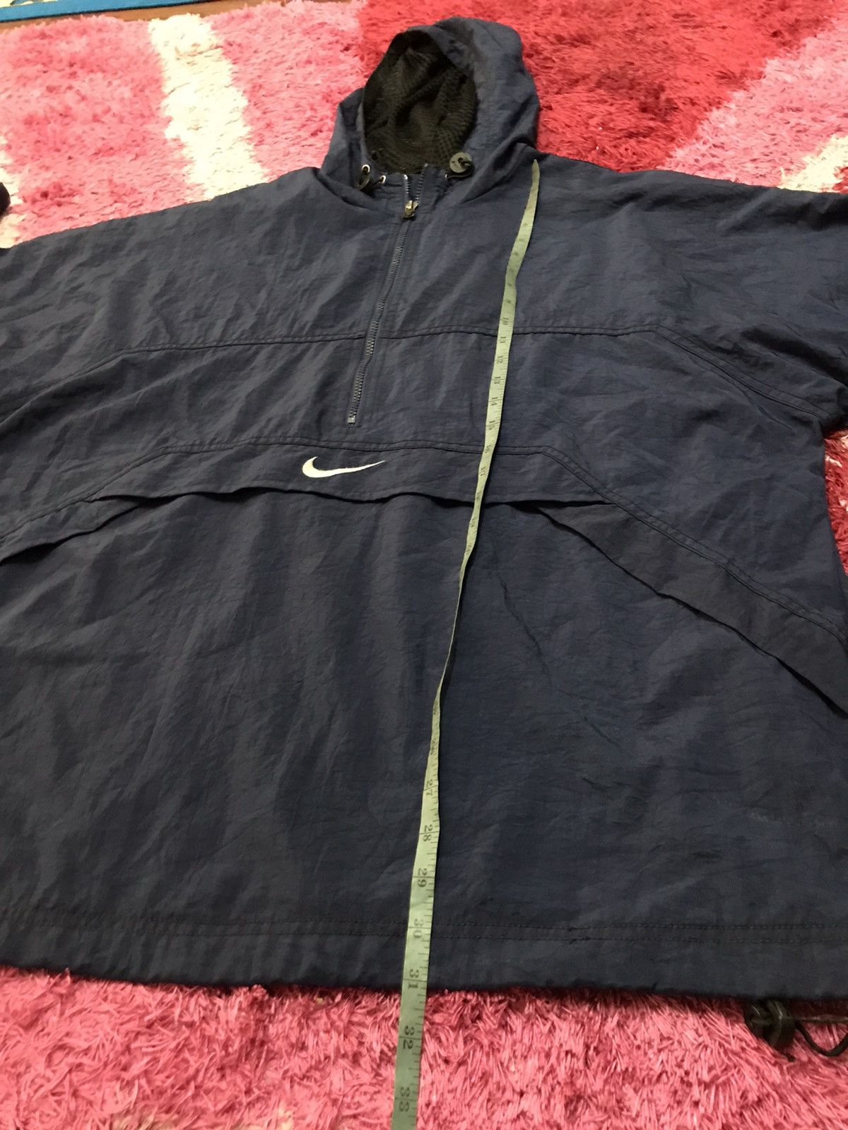 Nike × Vintage Vintage Nike half zipper jacket hoodie Size US L / EU 52-54 / 3 - 13 Thumbnail