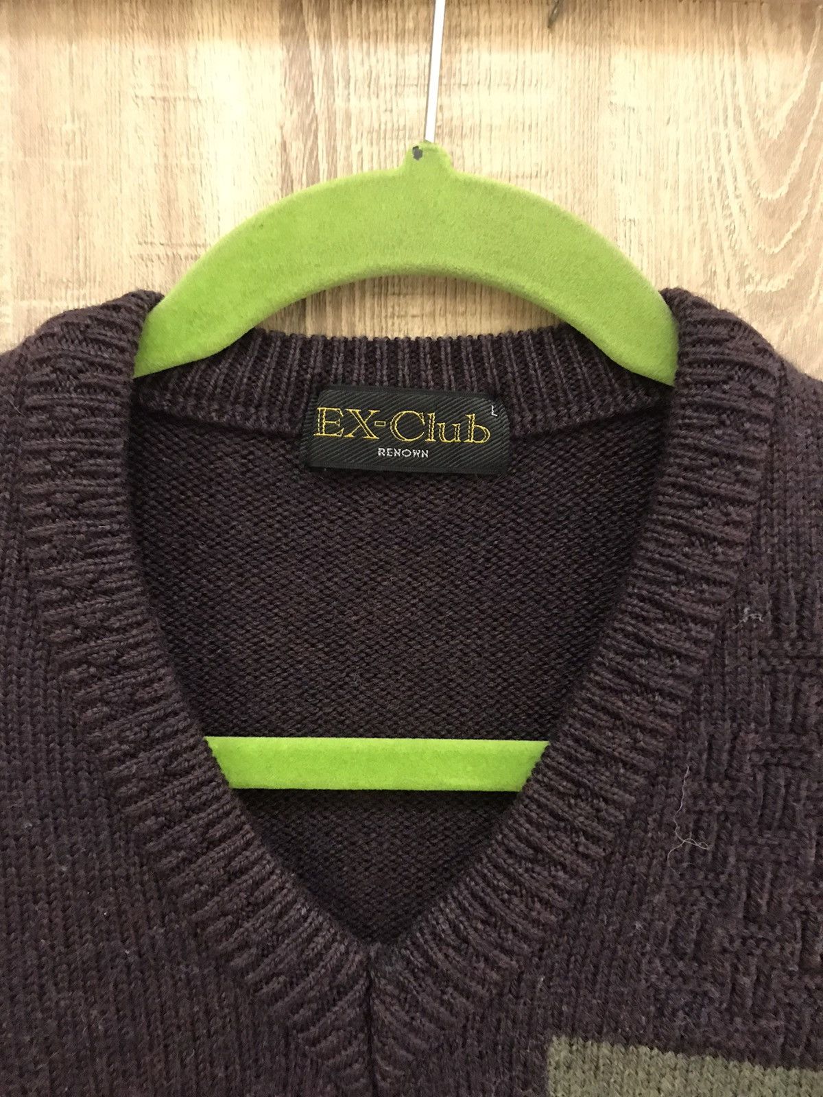 Japanese Brand Vintage 🔥 Ex-Club Meticulous Knit Sweater Size US L / EU 52-54 / 3 - 6 Thumbnail