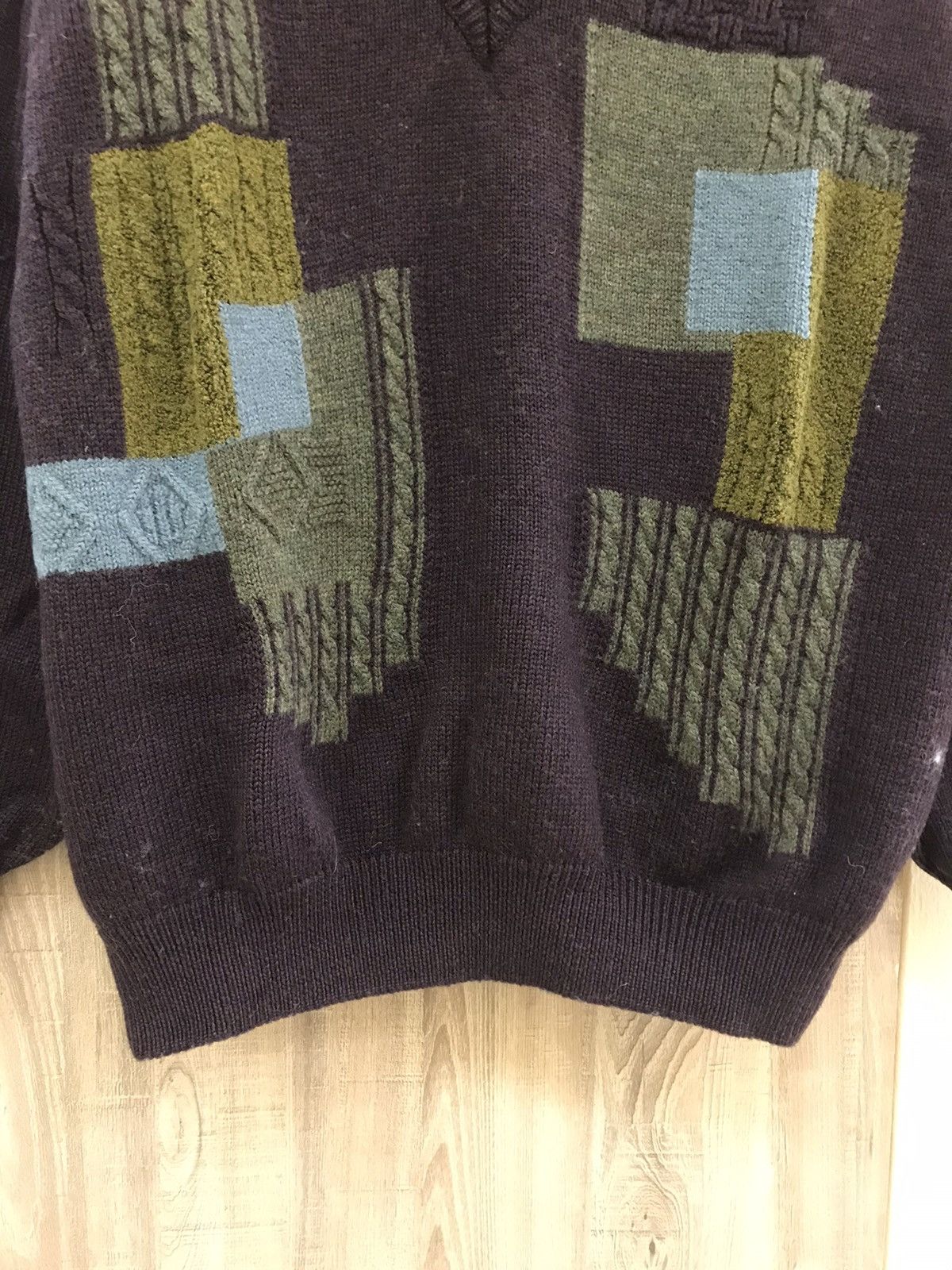 Japanese Brand Vintage 🔥 Ex-Club Meticulous Knit Sweater Size US L / EU 52-54 / 3 - 5 Thumbnail