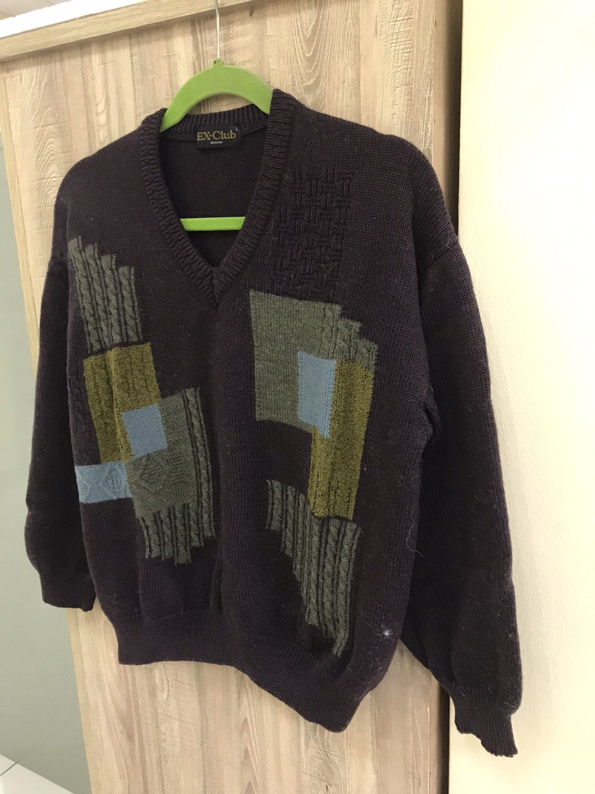 Japanese Brand Vintage 🔥 Ex-Club Meticulous Knit Sweater Size US L / EU 52-54 / 3 - 2 Thumbnail