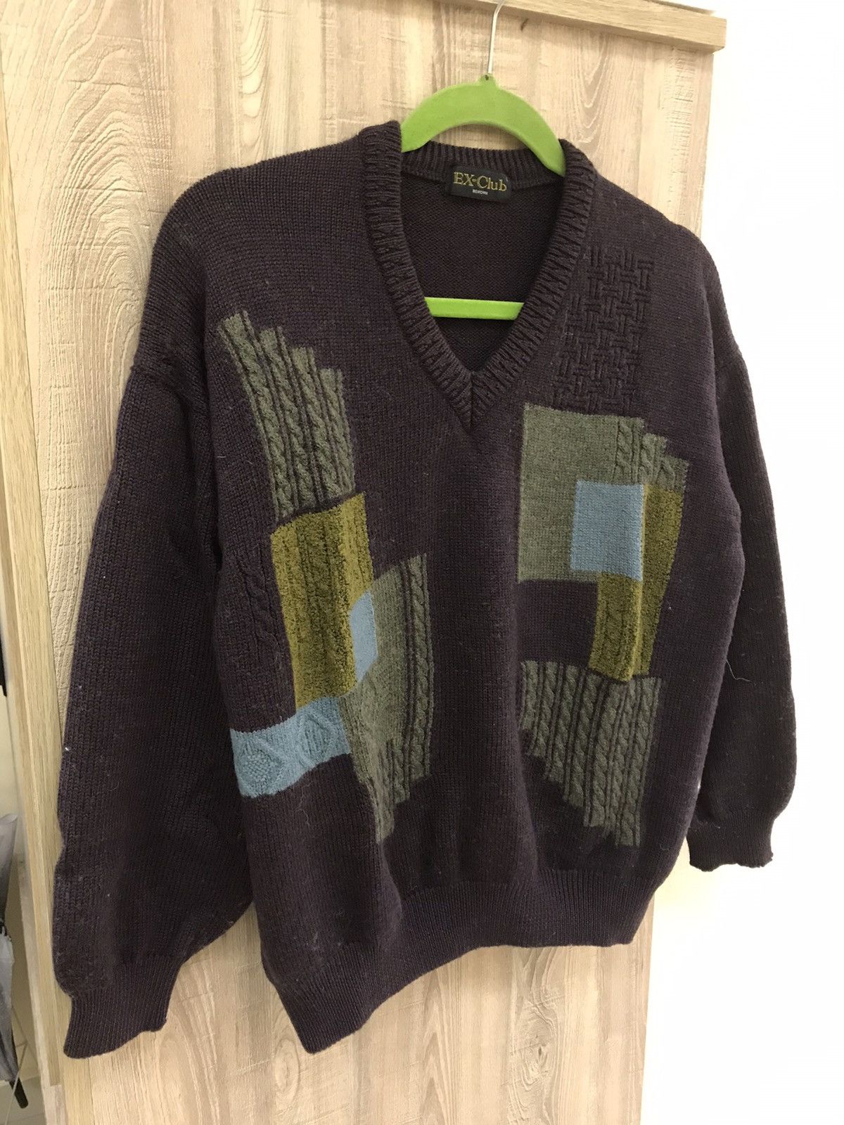 Japanese Brand Vintage 🔥 Ex-Club Meticulous Knit Sweater Size US L / EU 52-54 / 3 - 3 Thumbnail
