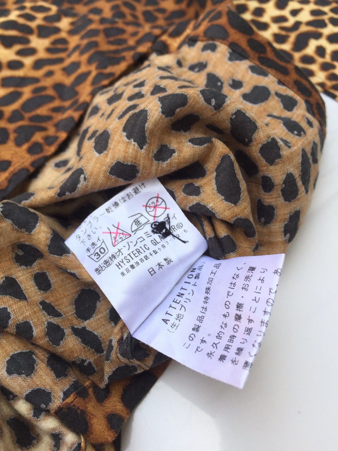 Hysteric Glamour hysteric xxx leopard shirt Size US S / EU 44-46 / 1 - 3 Thumbnail