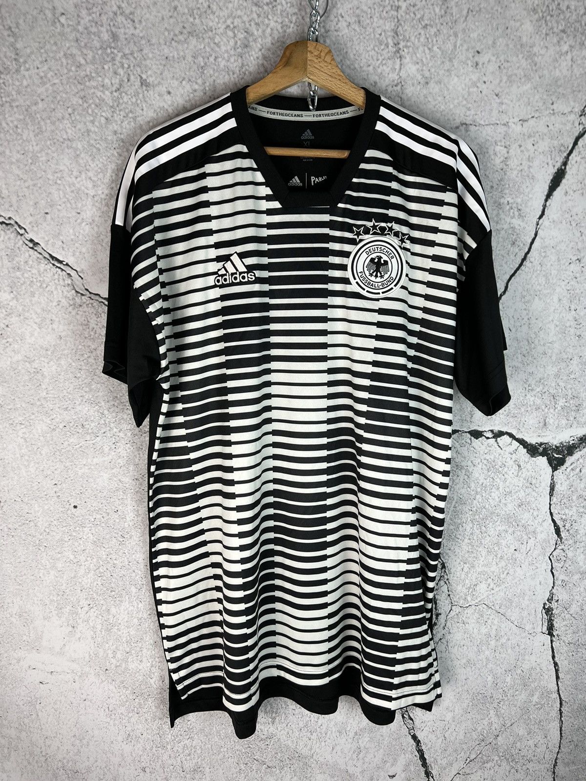 Adidas Adidas x Parley Germany Deutschland soccer football jersey Size US XL / EU 56 / 4 - 1 Thumbnail