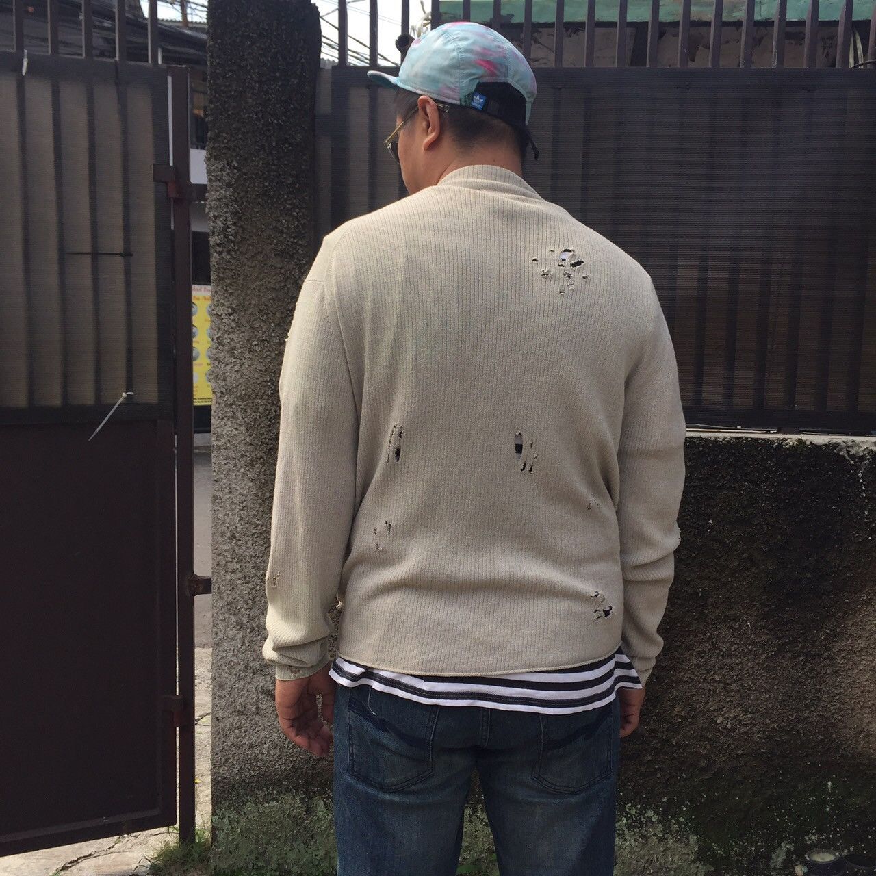 Issey Miyake issey miyake men distressed rework 1/1 grunge punk street Size US L / EU 52-54 / 3 - 2 Thumbnail