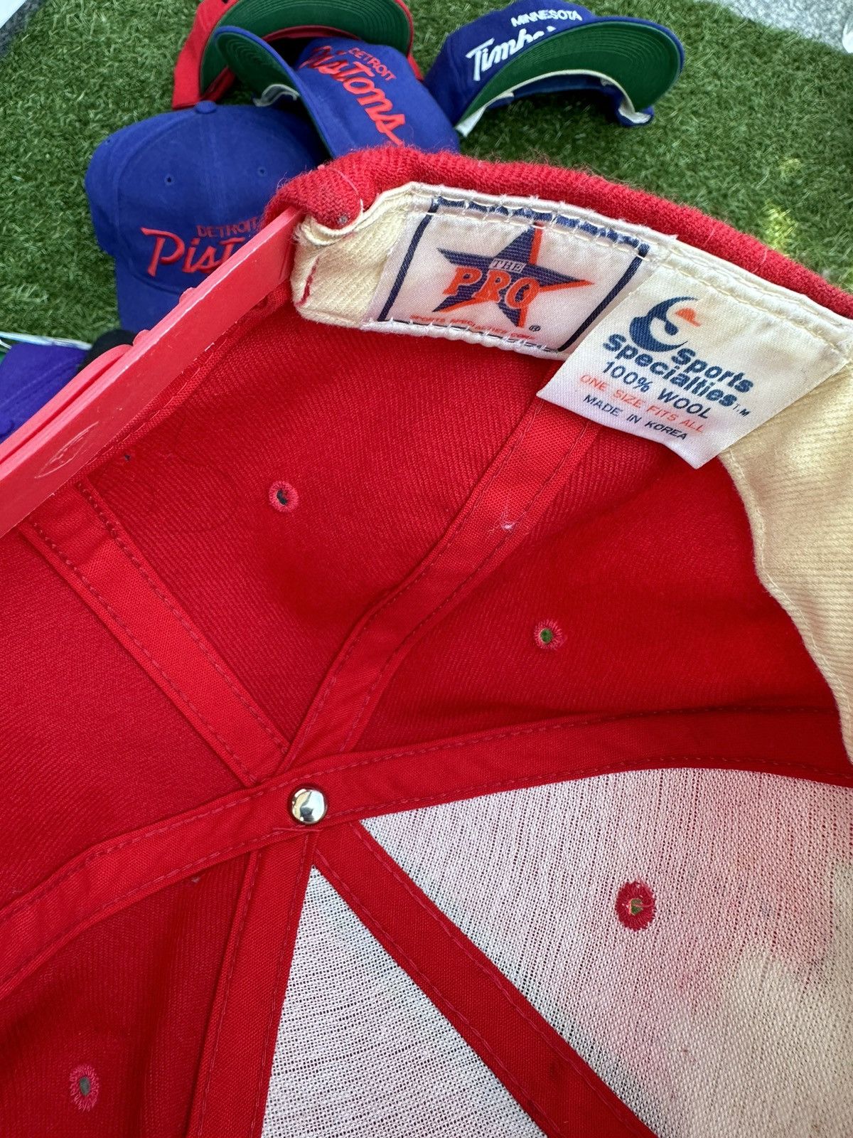 NBA × Sports Specialties × Vintage 90s Philadelphia 76ers Vintage Snapback Coach Cap Rare Size ONE SIZE - 4 Thumbnail