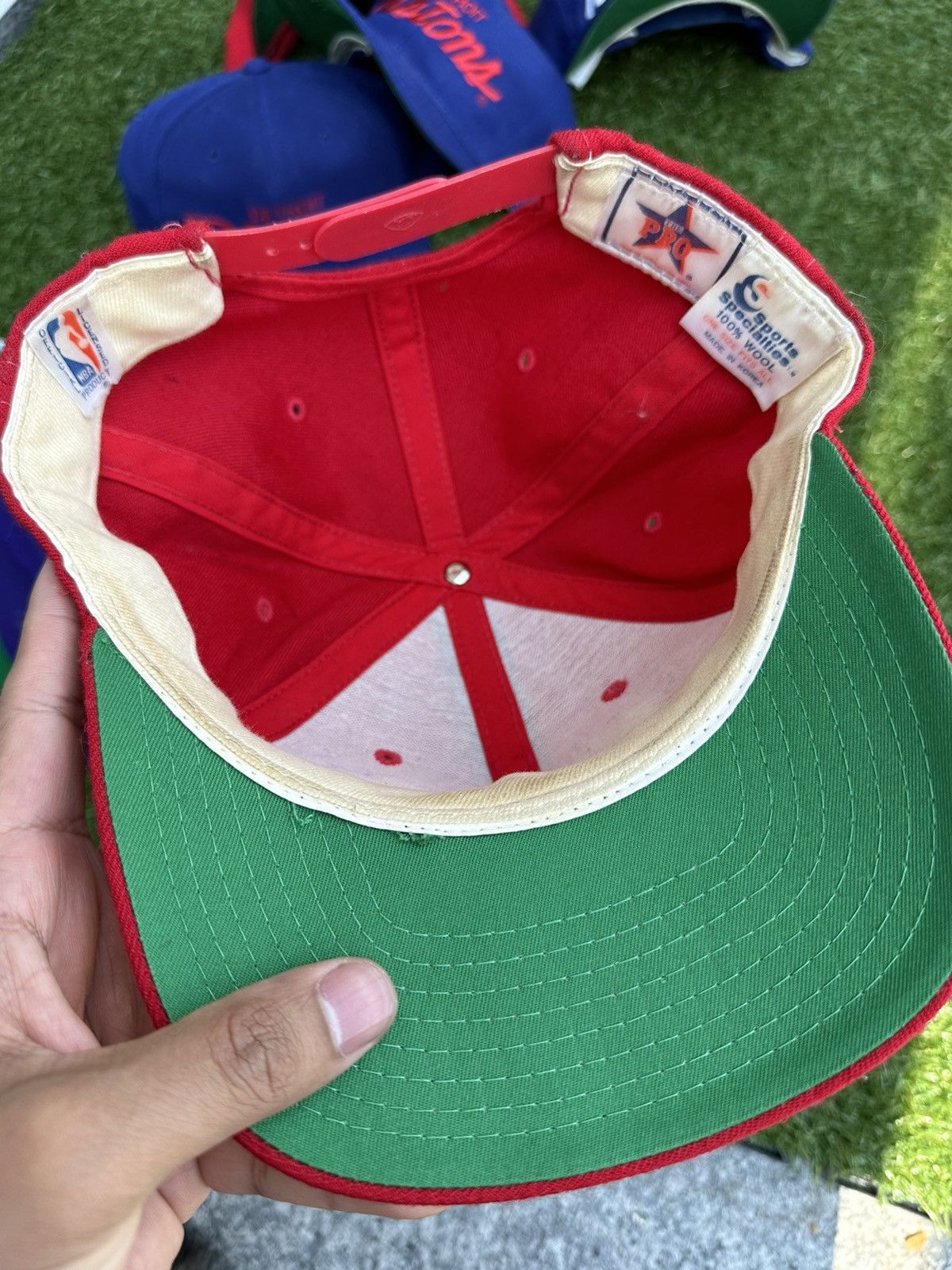 NBA × Sports Specialties × Vintage 90s Philadelphia 76ers Vintage Snapback Coach Cap Rare Size ONE SIZE - 3 Thumbnail