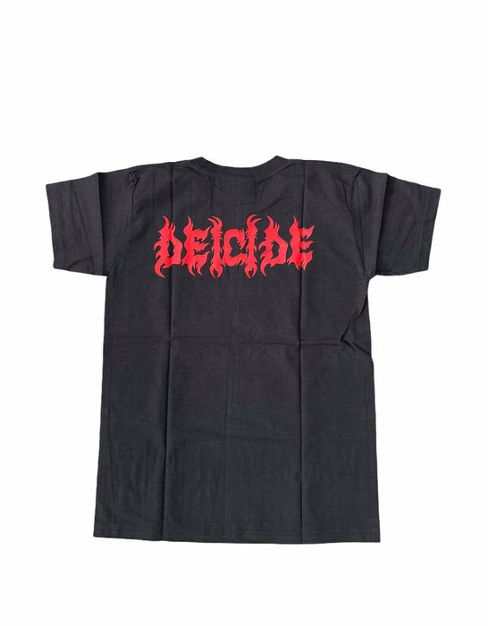 Vintage Deicide Death Metal Vetements Style Horror Satan Shirt Size US M / EU 48-50 / 2 - 2 Preview