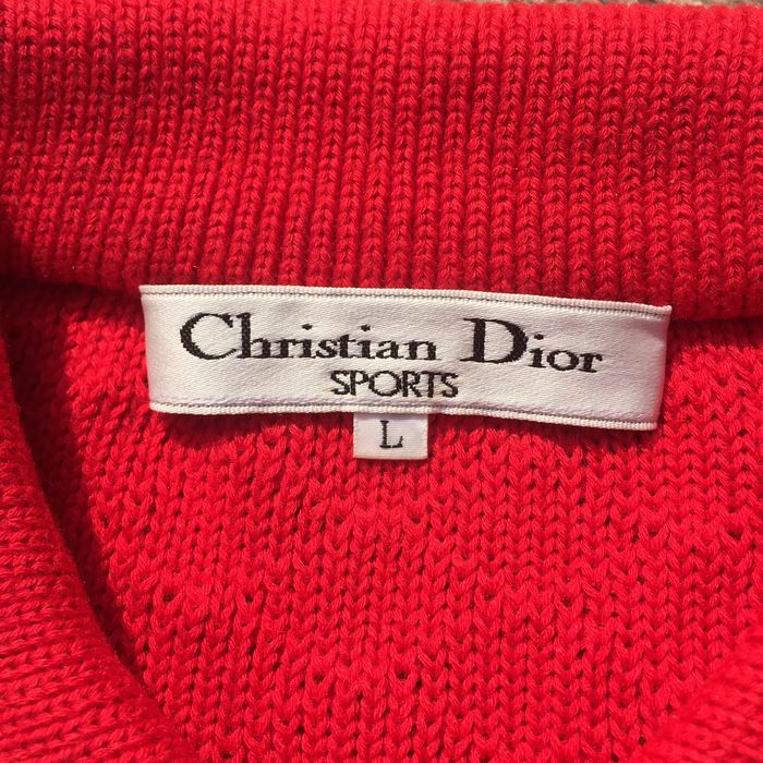 Dior christian dior sports knitwear | Grailed