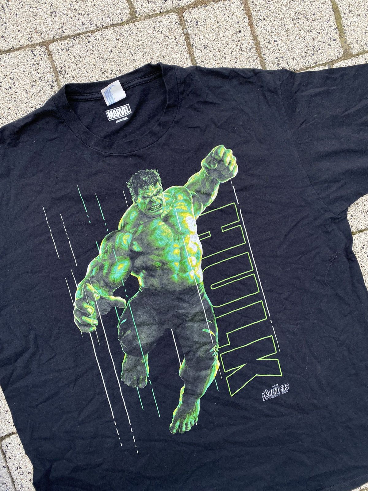 Marvel Comics The Hulk Vintage marvel mowie tshirt tee Size US XL / EU 56 / 4 - 2 Thumbnail