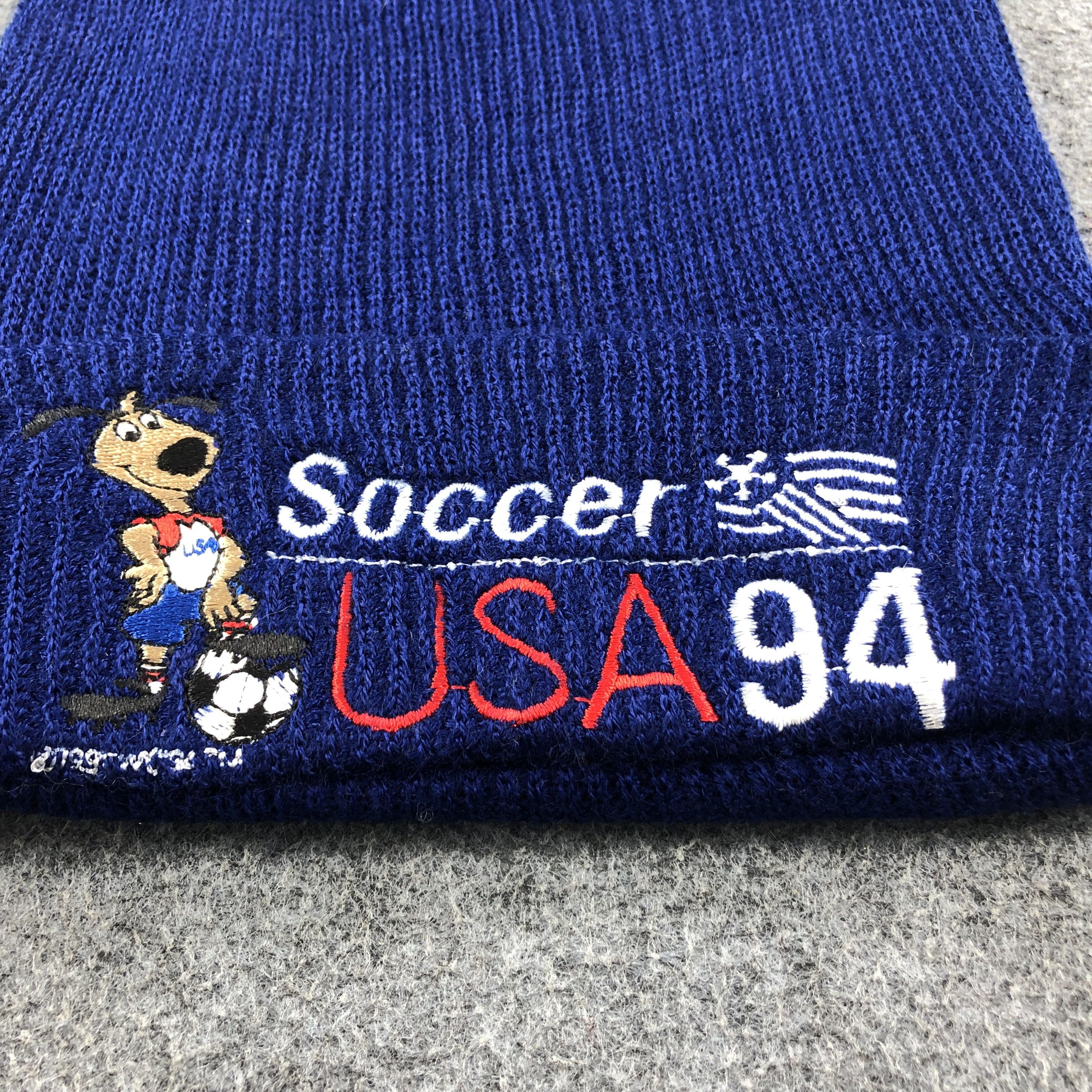 Vintage Vintage Soccer Game USA Beanie Snowcap Snow Hat B385 Size ONE SIZE - 4 Thumbnail