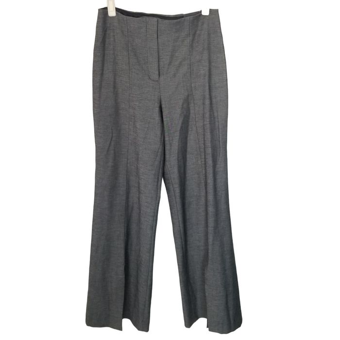 Express Columnist High Waisted Wide Waistband Skinny Ankle Pant Gray Women's  XL