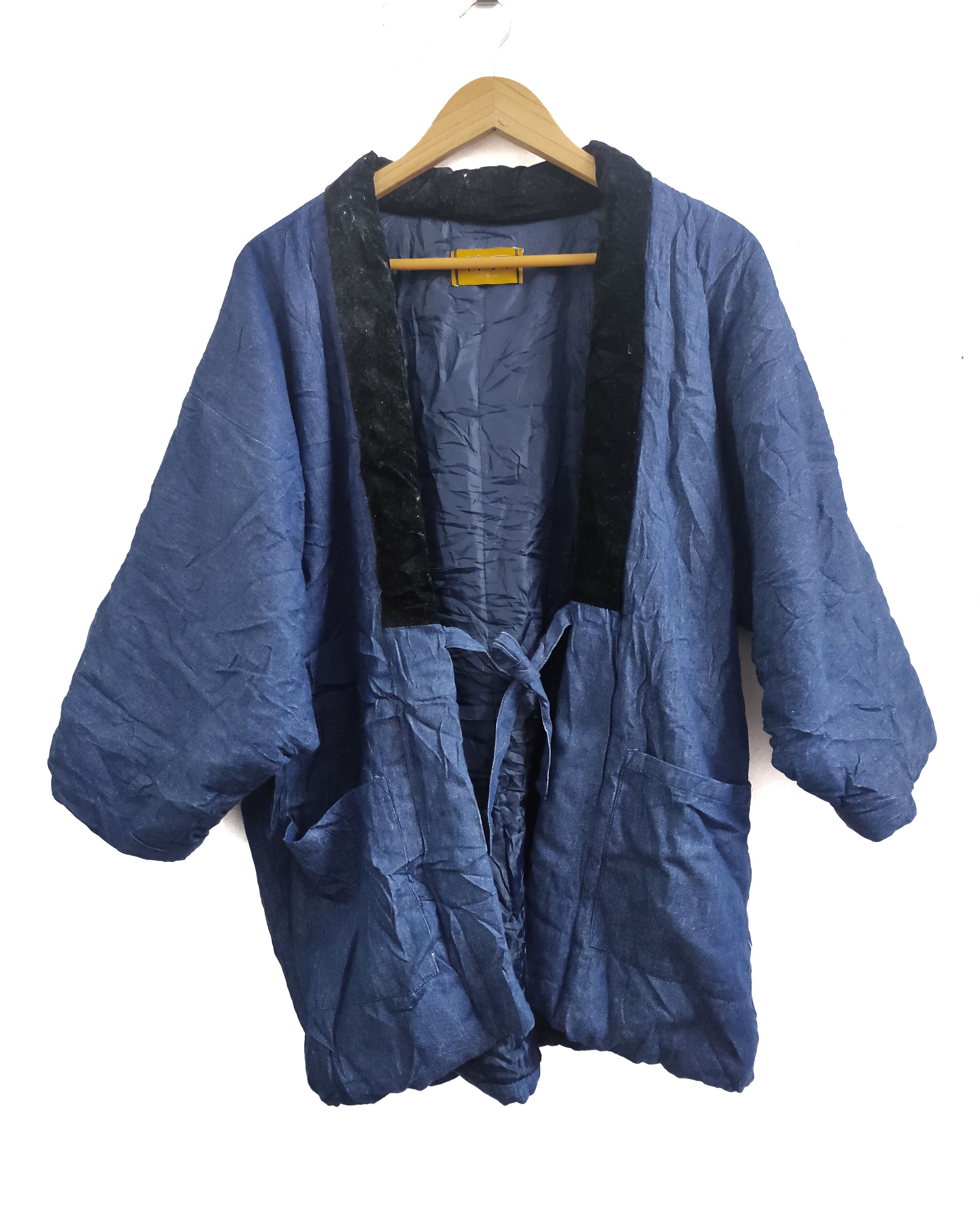 Handmade × Japanese Brand 🇯🇵 Japanese Handmade Noragi Kimono Visvim Style Jacket Size US S / EU 44-46 / 1 - 1 Thumbnail