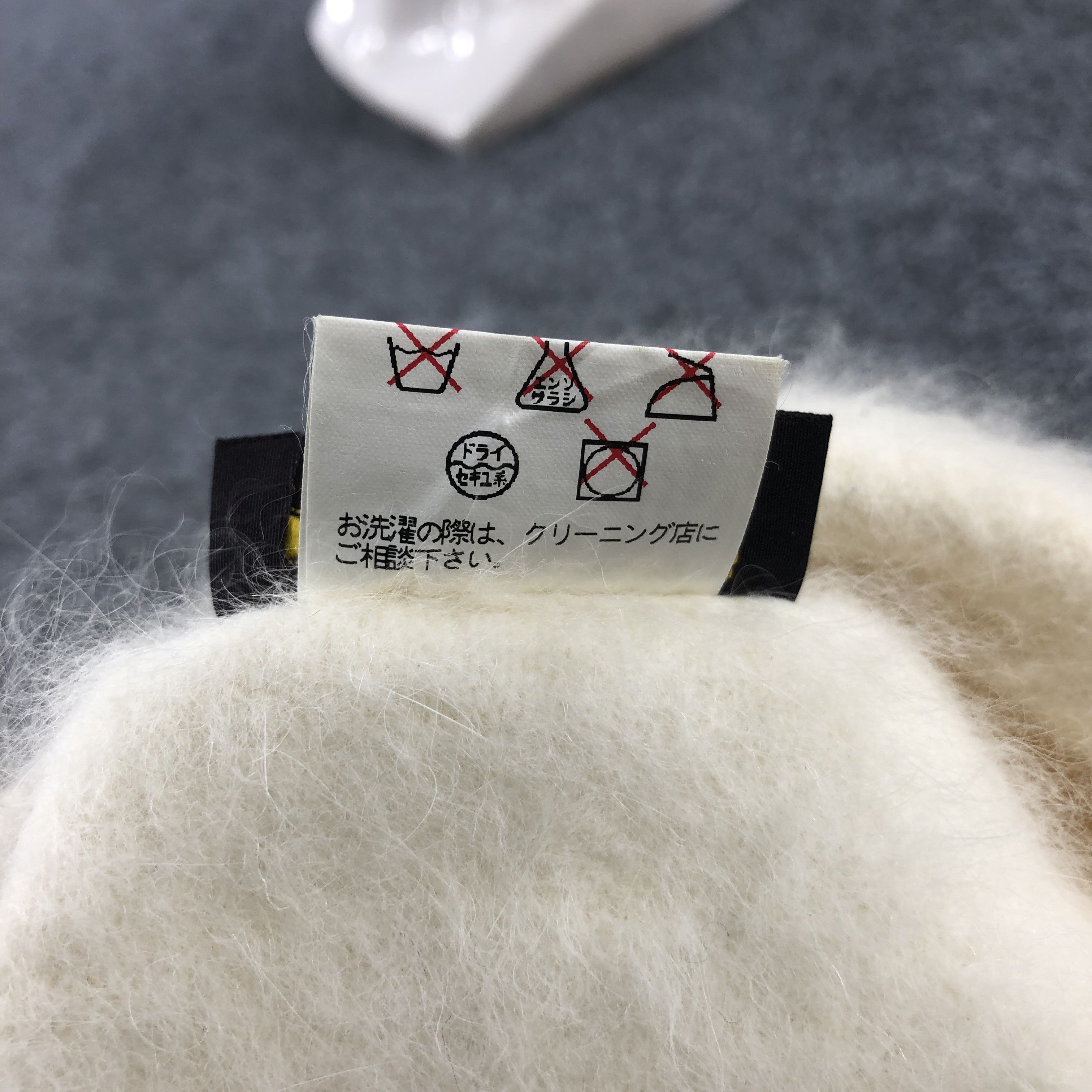 Japanese Brand Pozzyrap Angora Fur Beanie Snowcap Snow Hat B218 Size ONE SIZE - 7 Thumbnail