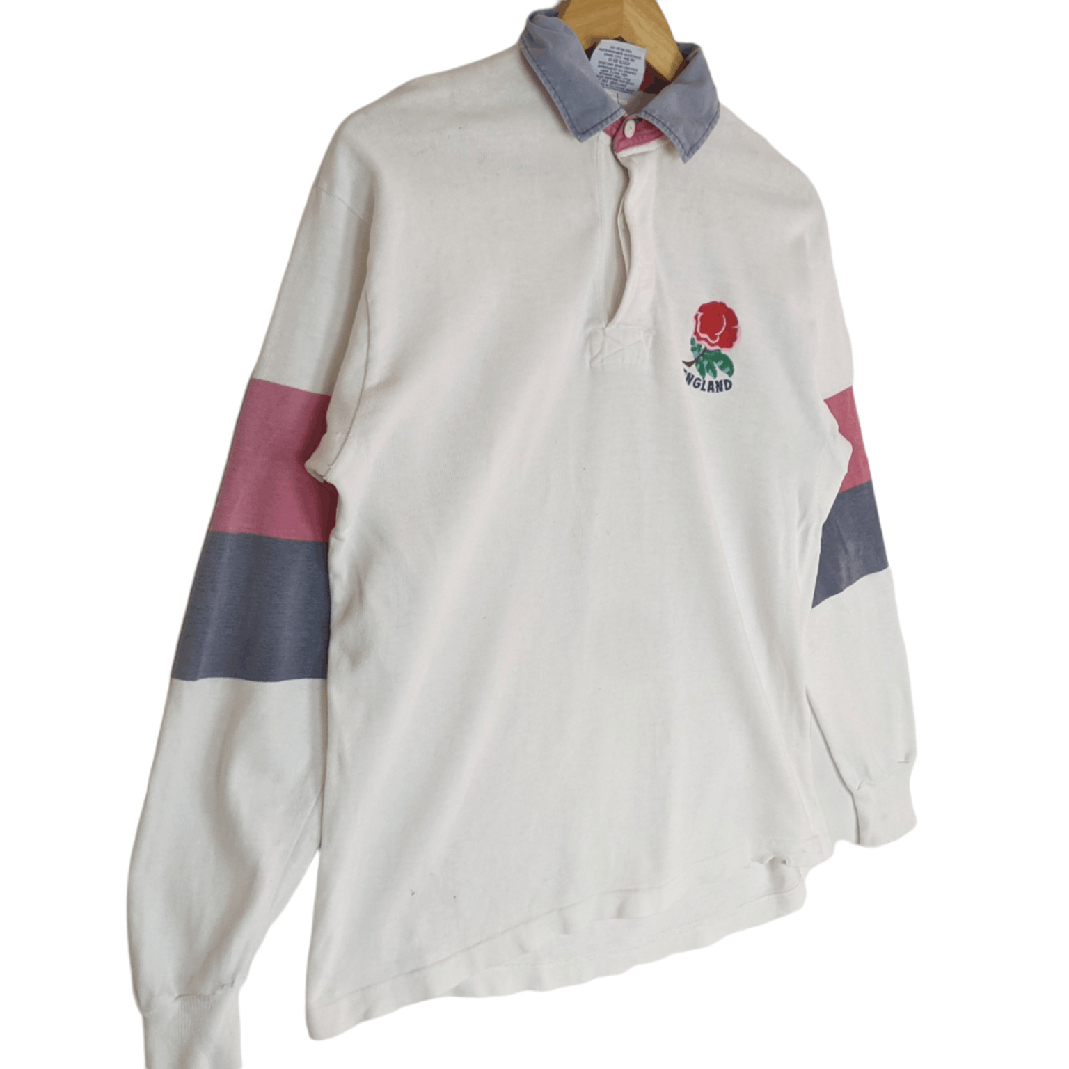 Barbarian Vintage BARBARIAN England Rugby Team Jersey Sweatshirt Size US M / EU 48-50 / 2 - 3 Thumbnail