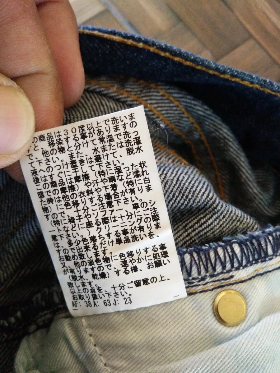 Japanese Brand × Tommy Hilfiger × Tommy Jeans Tommy Hilfiger Embroidery at Pocket Jeans Dark Blue Colour Size US 34 / EU 50 - 9 Thumbnail