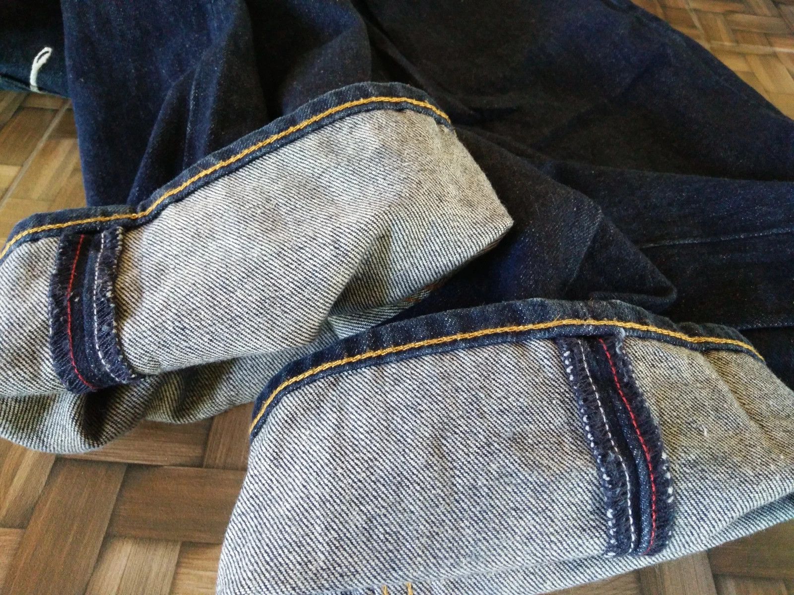 Japanese Brand × Tommy Hilfiger × Tommy Jeans Tommy Hilfiger Embroidery at Pocket Jeans Dark Blue Colour Size US 34 / EU 50 - 7 Thumbnail