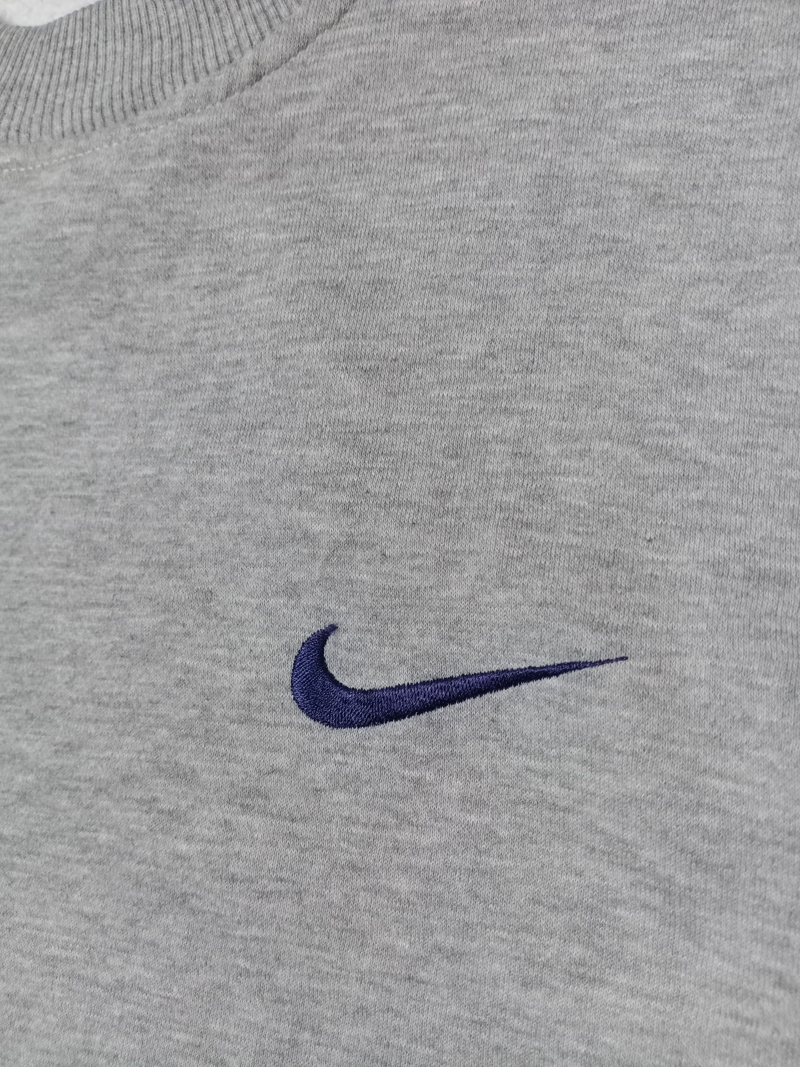 Nike × Vintage Vintage 90s Nike USA Big Logo Sweatshirt Size US XL / EU 56 / 4 - 4 Thumbnail