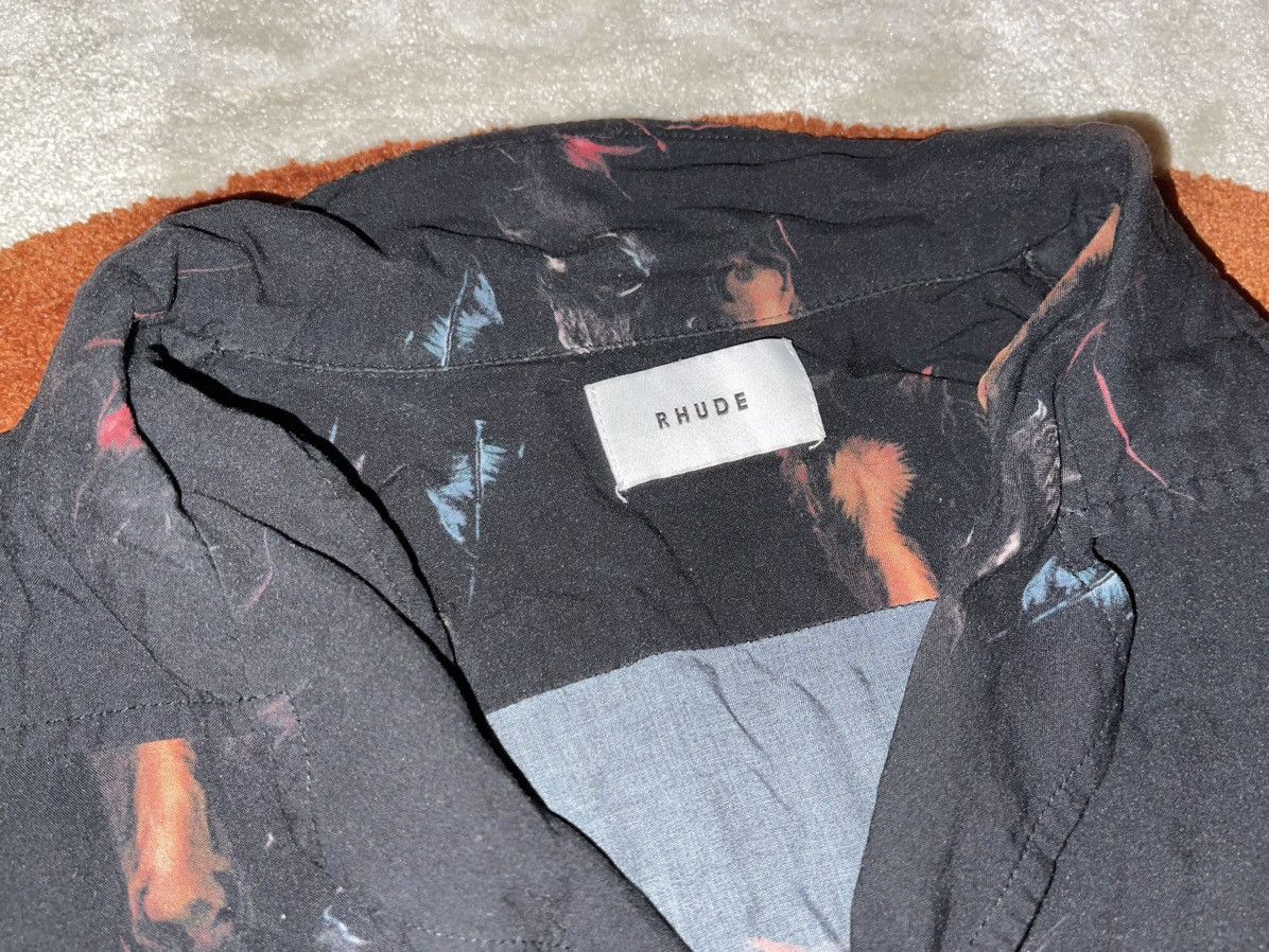 Rhude Rhude Horse Print L/S Button Up Shirt Size Medium Size US M / EU 48-50 / 2 - 2 Thumbnail