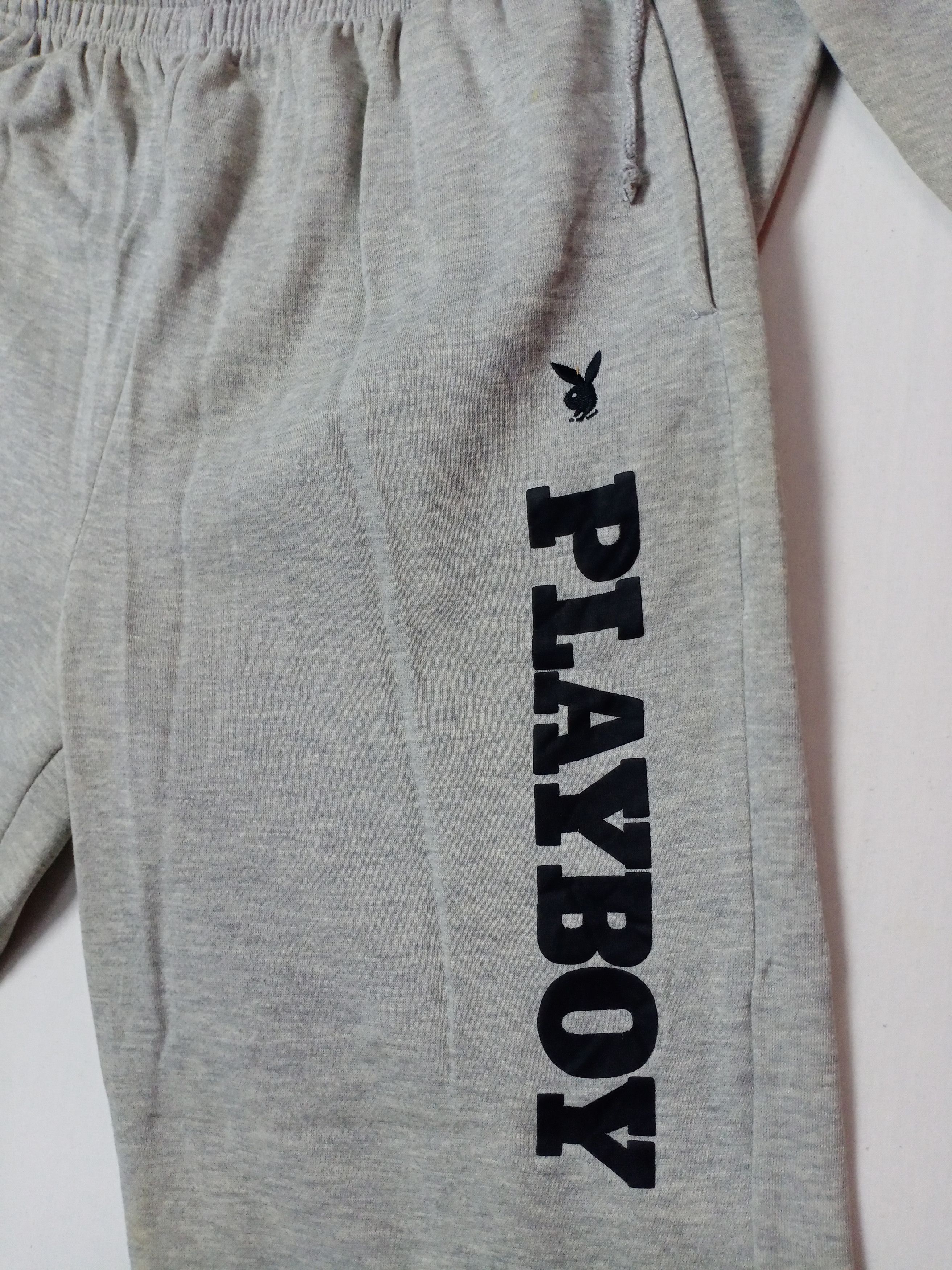 Playboy × Vintage Vintage Playboy One Set Big Logo Embroidered Sweatshirt Size US L / EU 52-54 / 3 - 8 Thumbnail