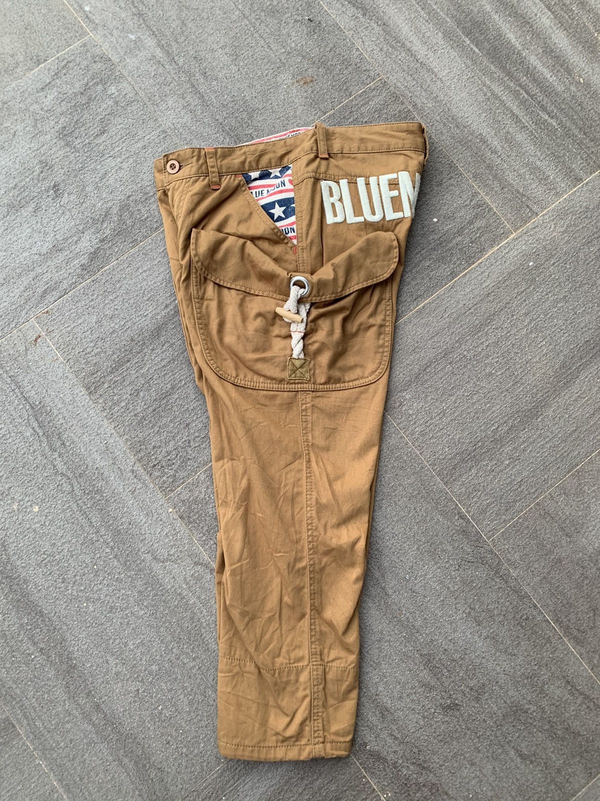 Japanese Brand Rare Japanese Brand Blue Moon 3q Pants Size US 29 - 7 Thumbnail