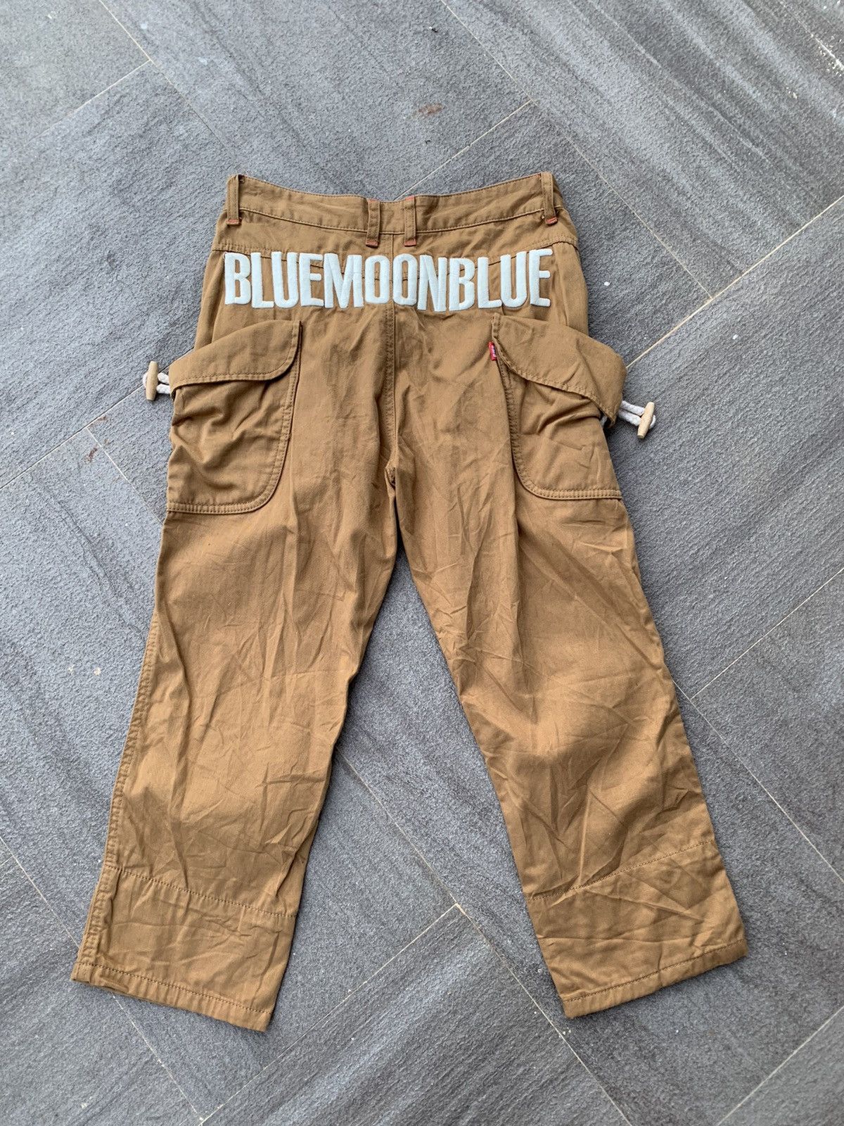 Rare Japanese Brand Blue Moon 3q Pants