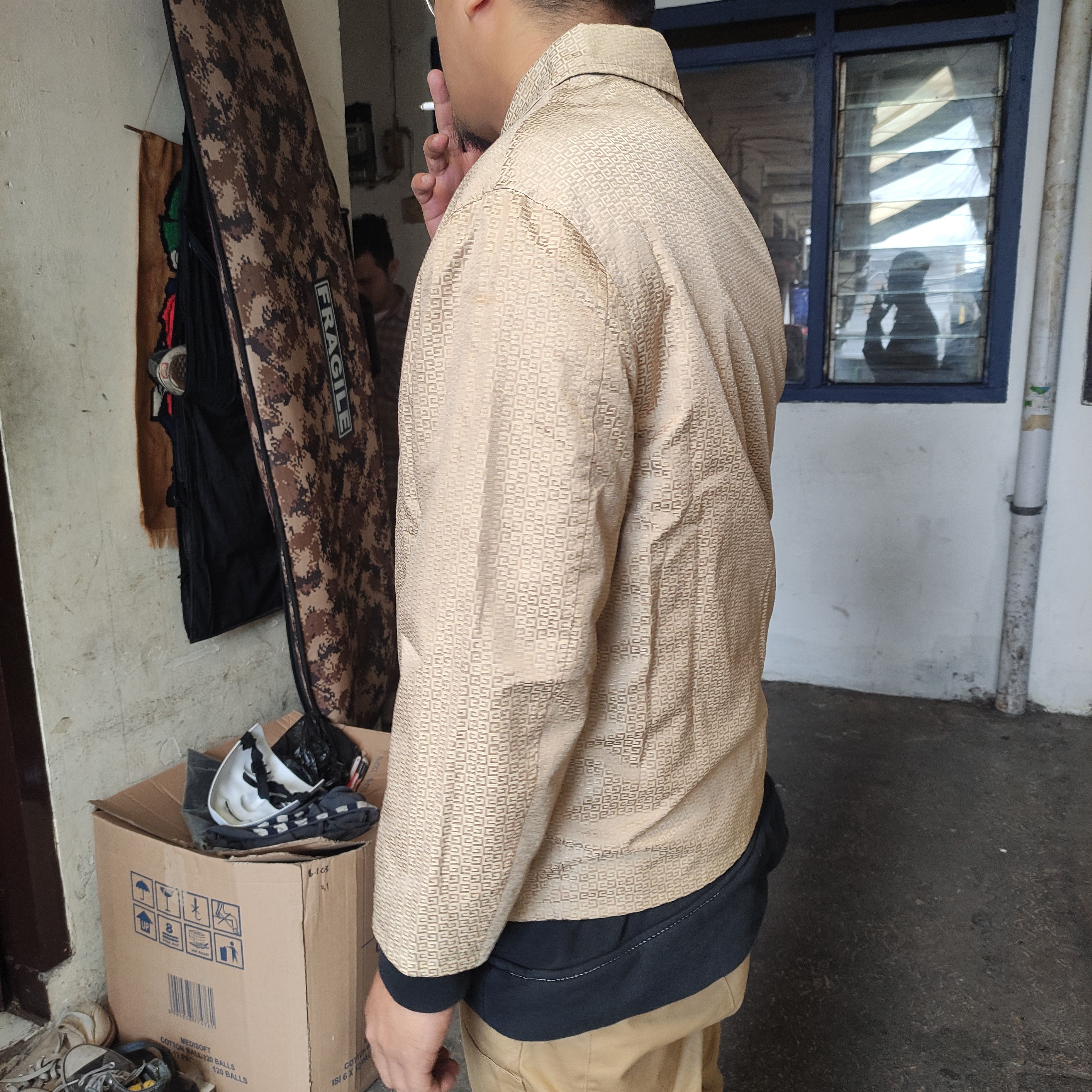 Givenchy givenchy monsieur monogram/reversible rongkah casual jacket Size US L / EU 52-54 / 3 - 9 Thumbnail