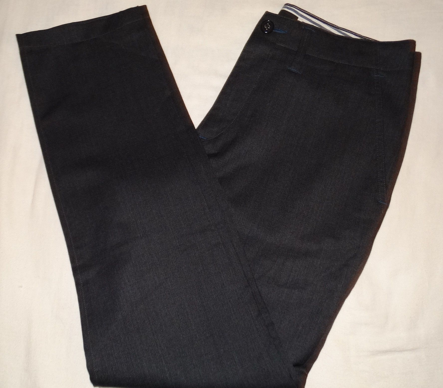 BEAUTY&YOUTH × Japanese Brand × United Arrows X34 Beauty & Youth large adjusted slim fit w31 half wool Size US 31 - 1 Thumbnail