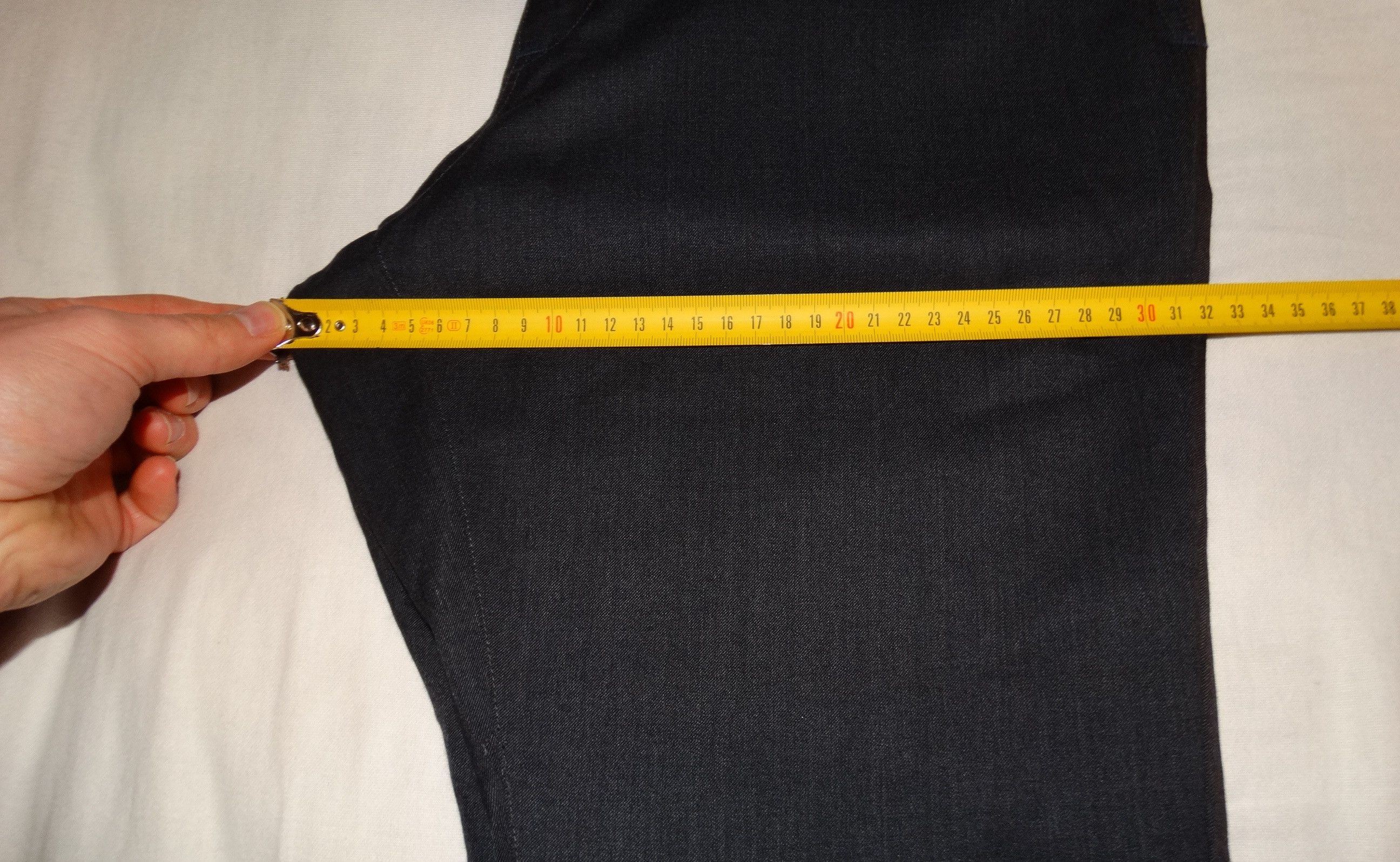 BEAUTY&YOUTH × Japanese Brand × United Arrows X34 Beauty & Youth large adjusted slim fit w31 half wool Size US 31 - 12 Thumbnail