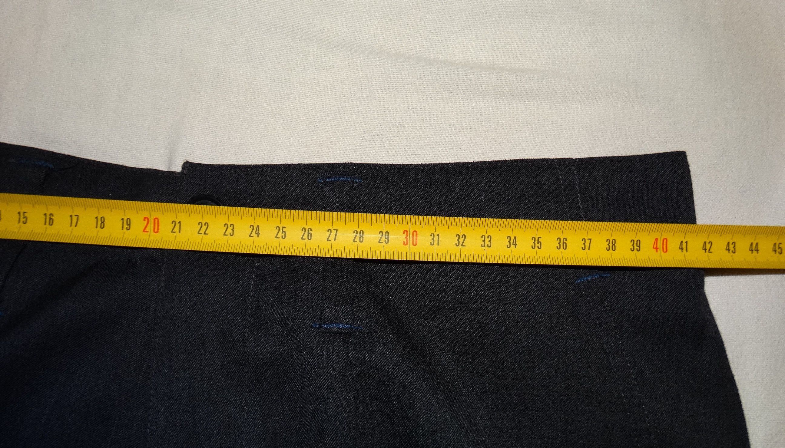 BEAUTY&YOUTH × Japanese Brand × United Arrows X34 Beauty & Youth large adjusted slim fit w31 half wool Size US 31 - 10 Thumbnail
