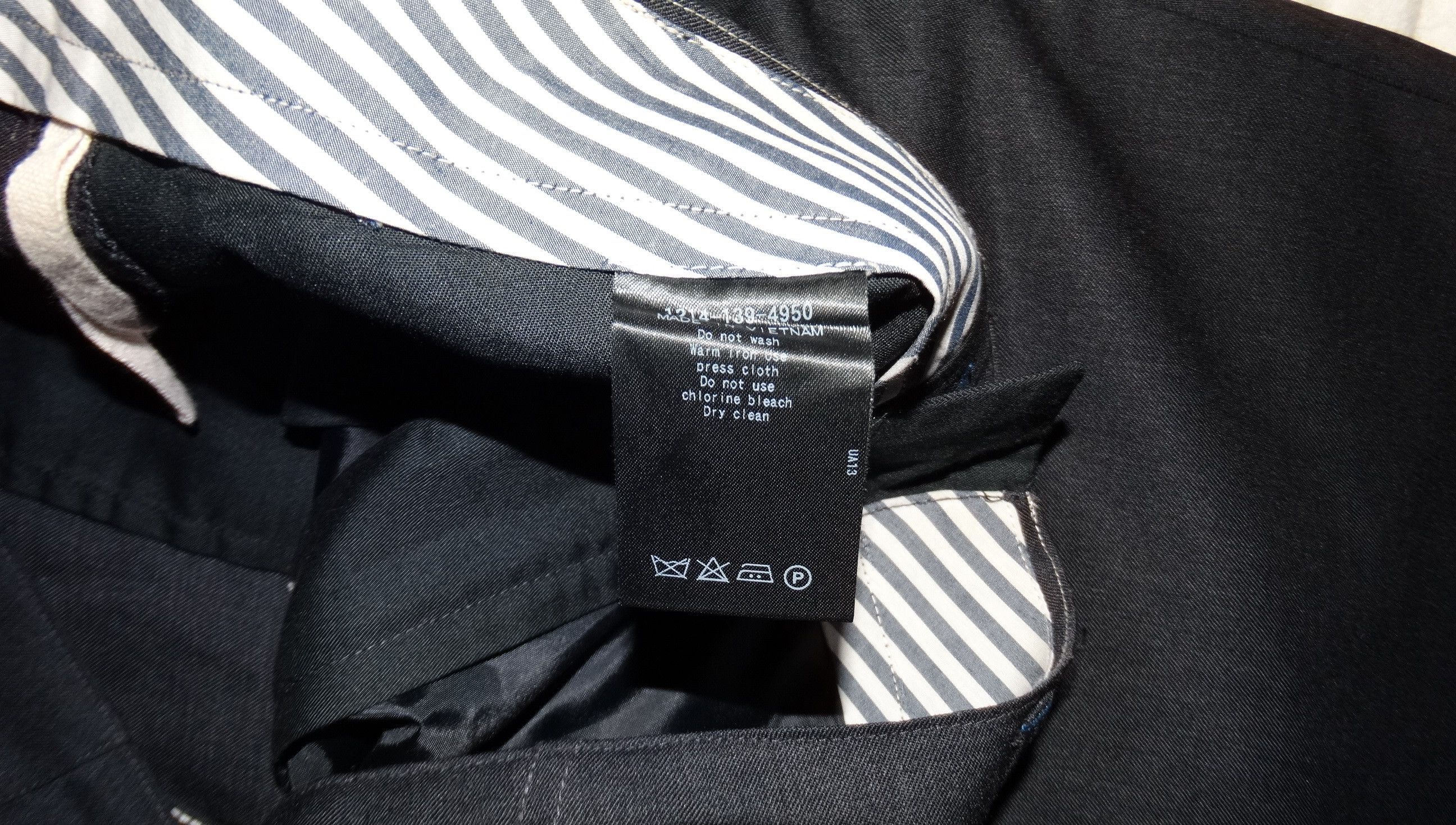 BEAUTY&YOUTH × Japanese Brand × United Arrows X34 Beauty & Youth large adjusted slim fit w31 half wool Size US 31 - 3 Thumbnail