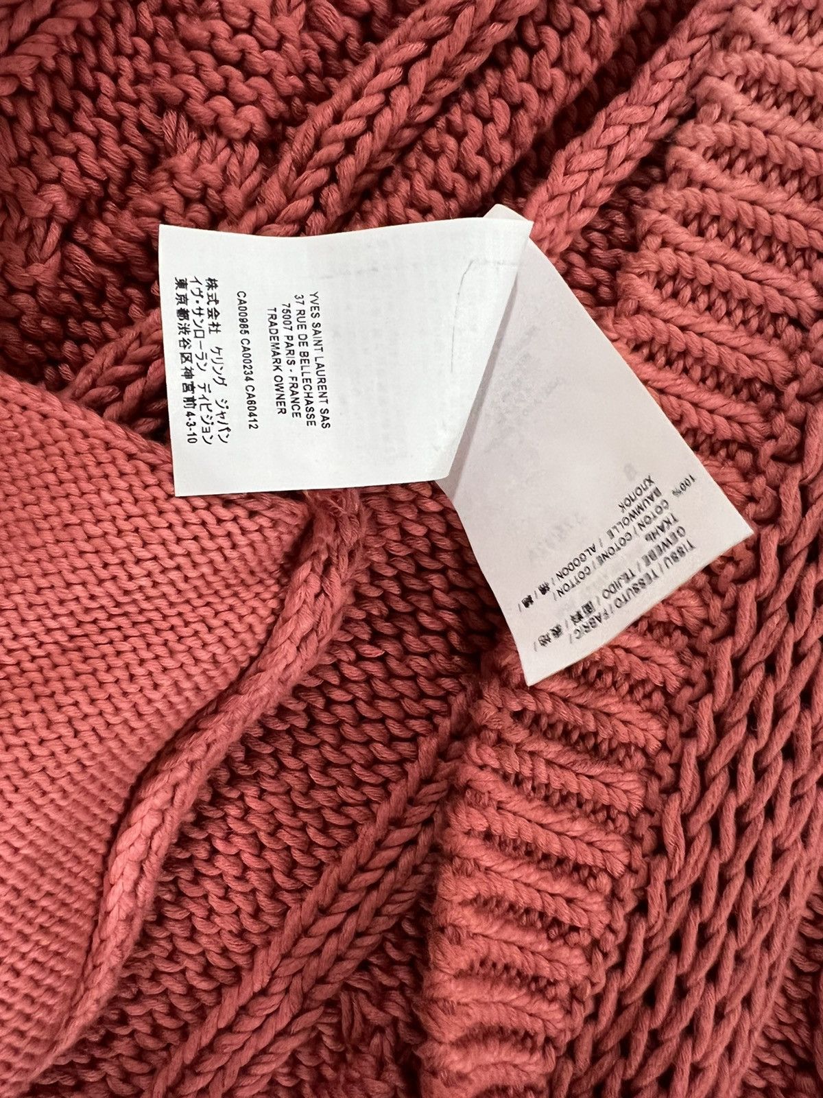 Saint Laurent Paris Saint Laurent oversized cardigan. S$1990 Size US S / EU 44-46 / 1 - 5 Thumbnail