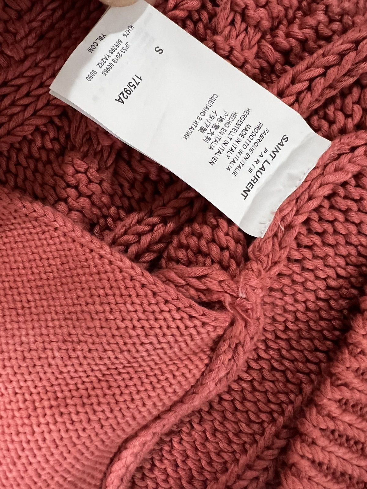Saint Laurent Paris Saint Laurent oversized cardigan. S$1990 Size US S / EU 44-46 / 1 - 4 Thumbnail