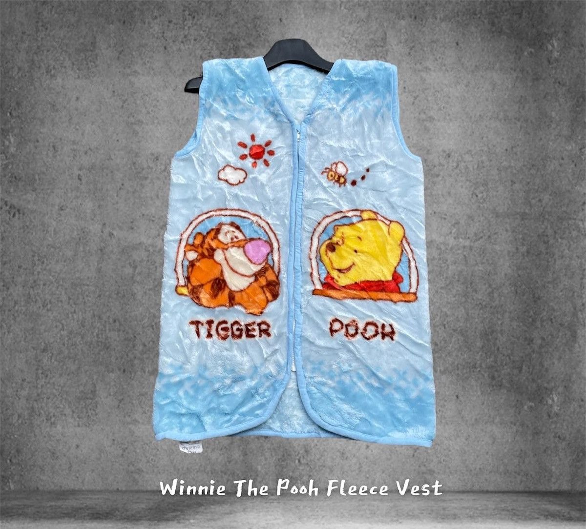 Disney Winnie The Pooh Fleece Vest Size US M / EU 48-50 / 2 - 1 Thumbnail