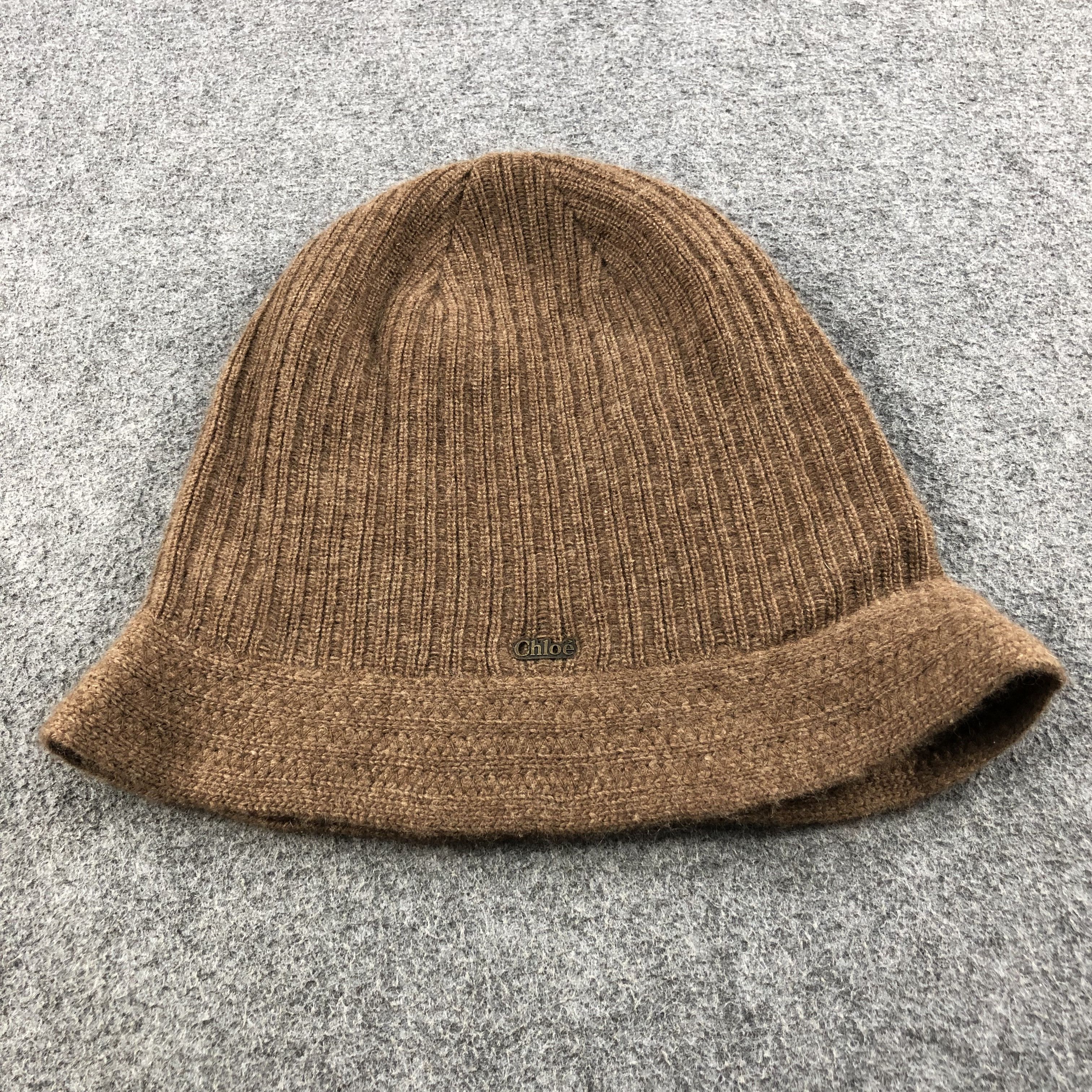 Hypebeast Chloe Cashmere Bucket Hat Beanie Snowcap Snow Hat B280 Size ONE SIZE - 3 Thumbnail