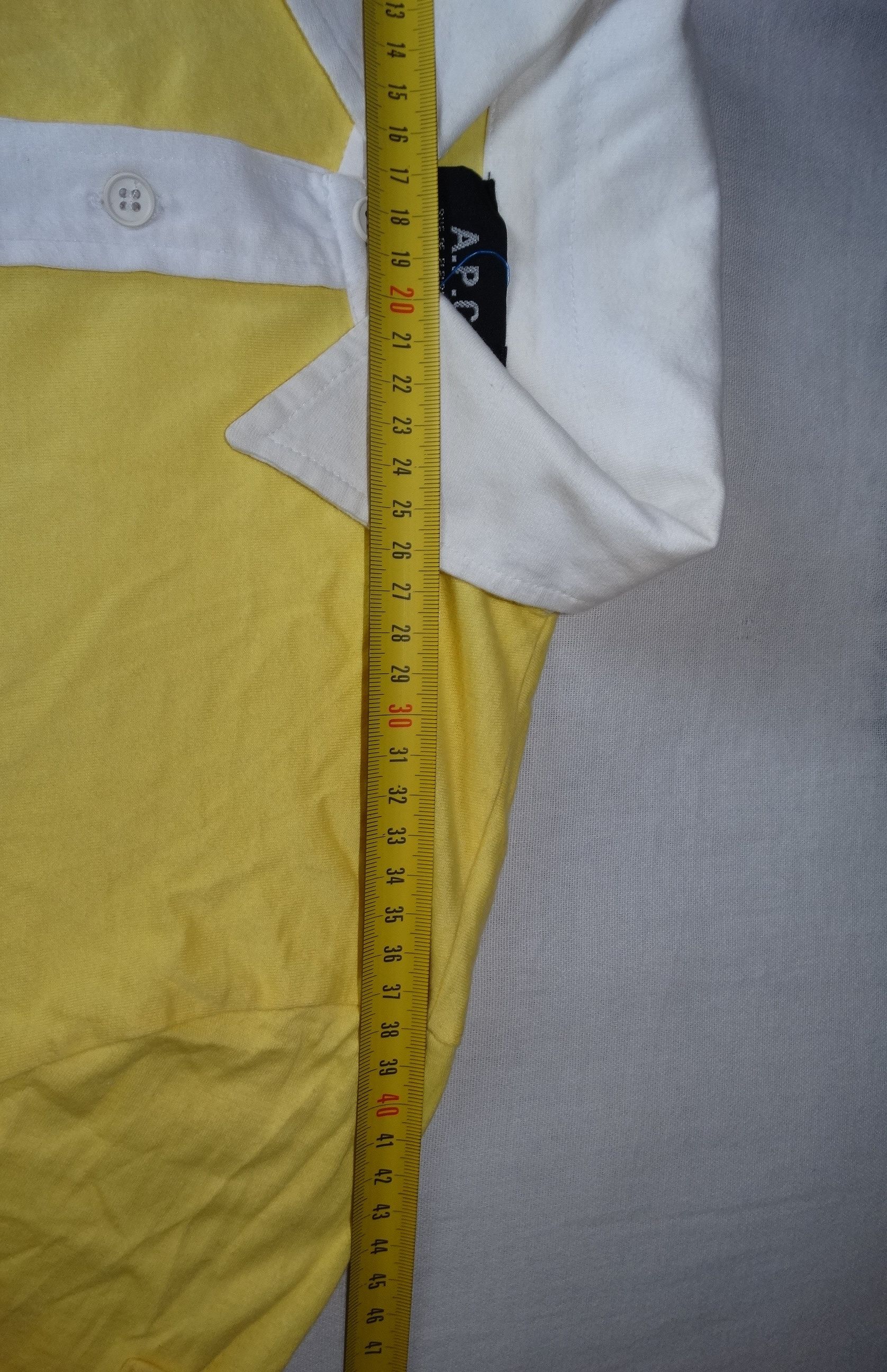 A.P.C. I6 APC women Button polo golf polo S Women/ xxs men Size US S / EU 44-46 / 1 - 8 Thumbnail