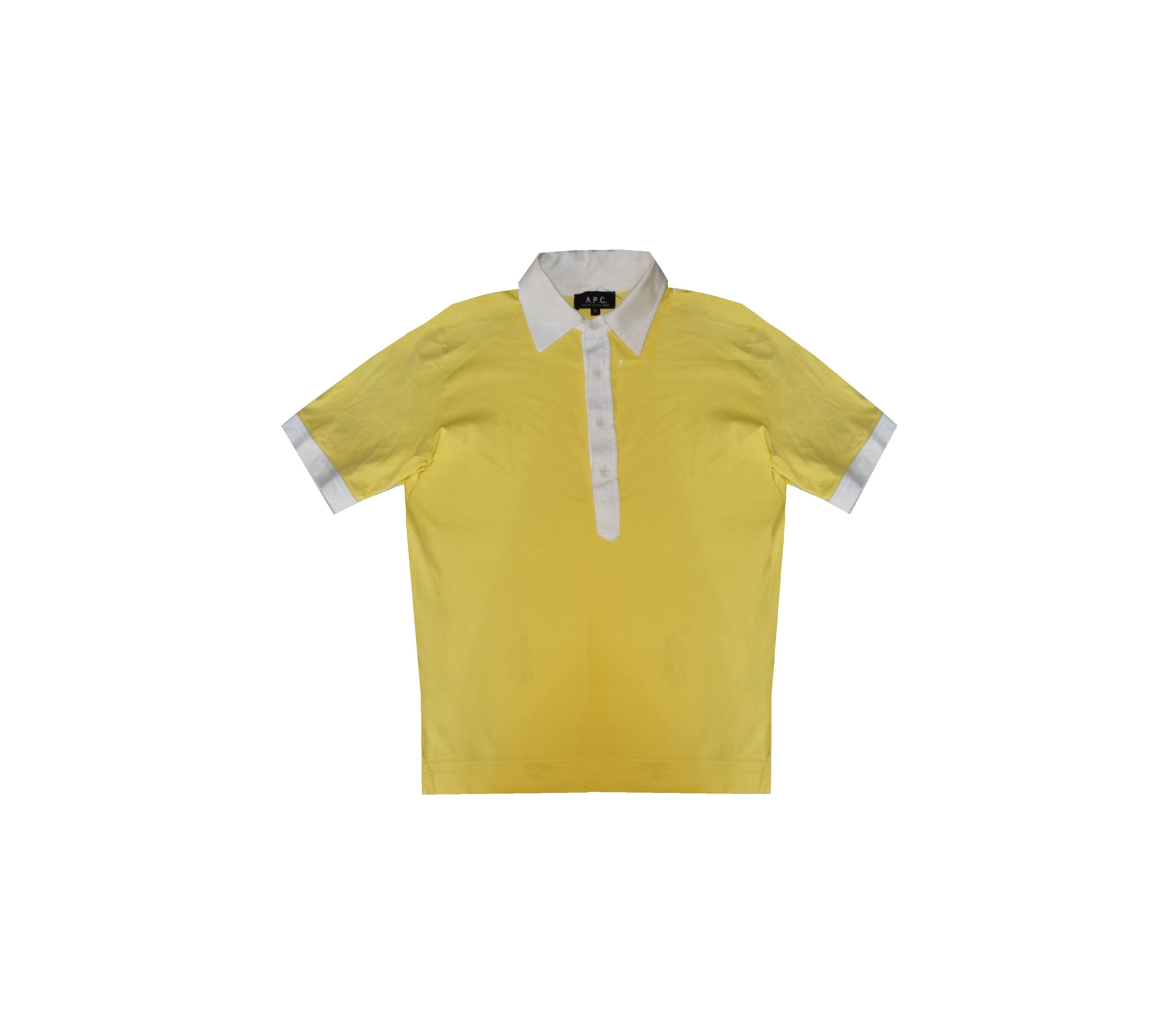 A.P.C. I6 APC women Button polo golf polo S Women/ xxs men Size US S / EU 44-46 / 1 - 1 Thumbnail