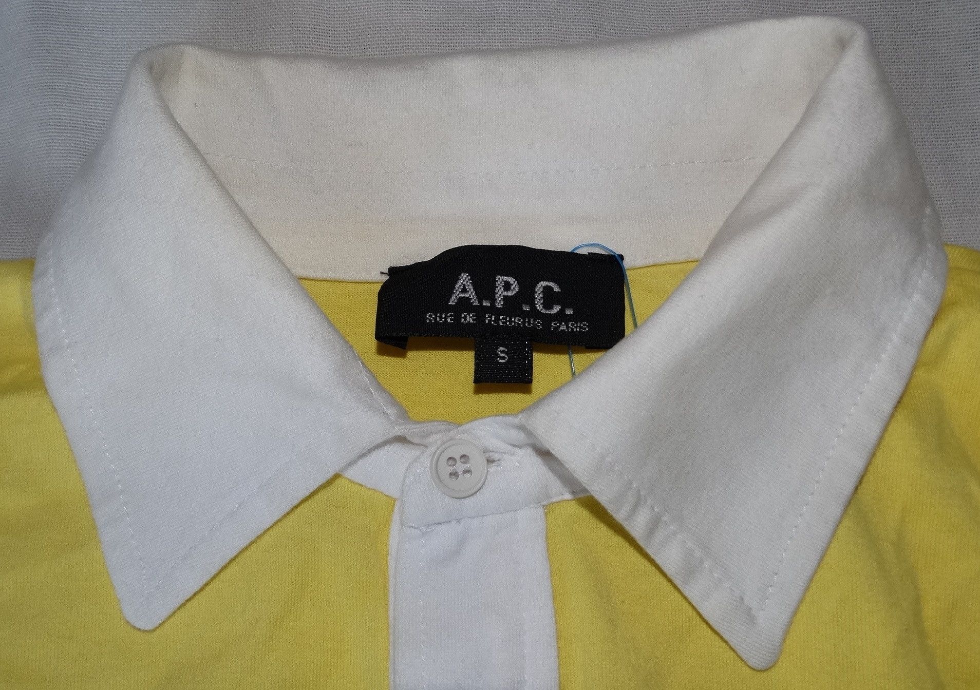 A.P.C. I6 APC women Button polo golf polo S Women/ xxs men Size US S / EU 44-46 / 1 - 3 Thumbnail