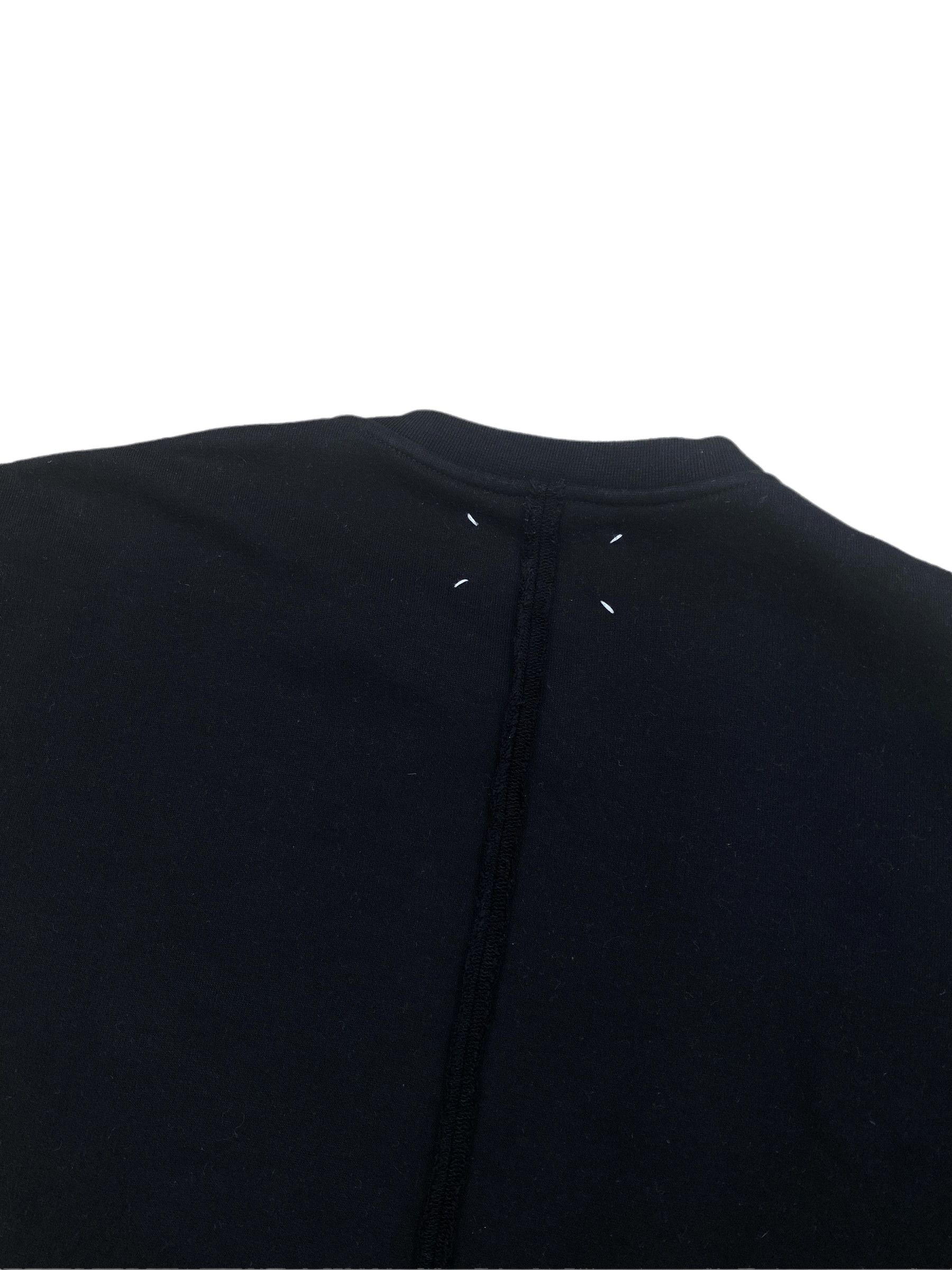 Maison Margiela Black Short Sleeves Sweater Size US L / EU 52-54 / 3 - 3 Thumbnail