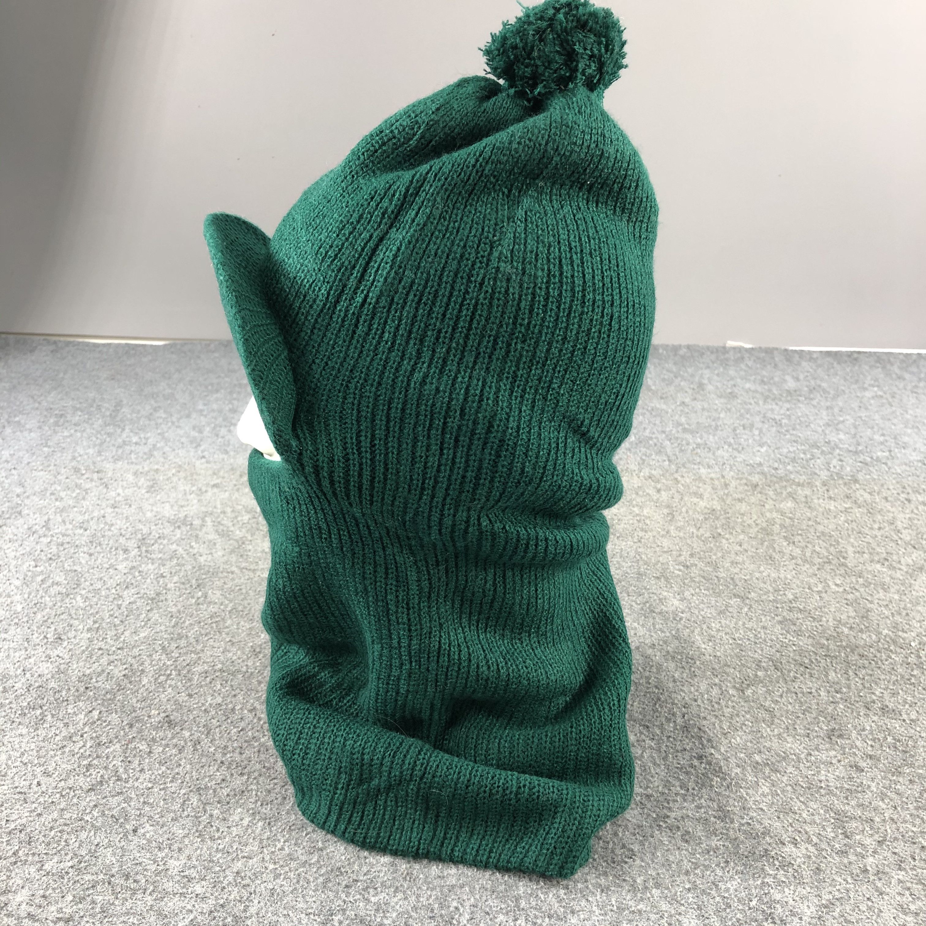 Vintage Unknown Ski Mask Visor Beanie Snowcap Snow Hat B477 Size ONE SIZE - 2 Thumbnail