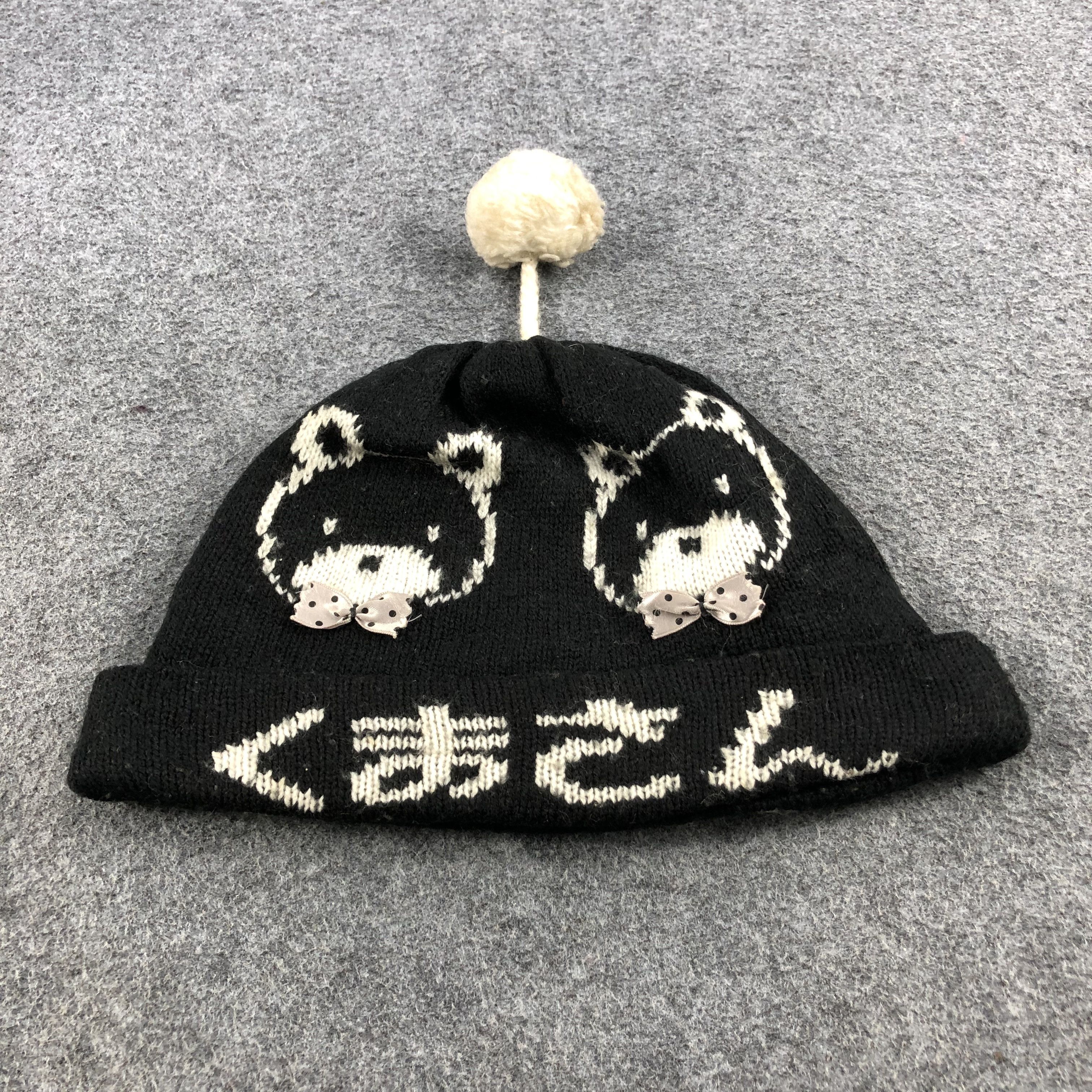 Japanese Brand Kuma-san Beanie Snowcap Snow Hat B244 Size ONE SIZE - 6 Thumbnail
